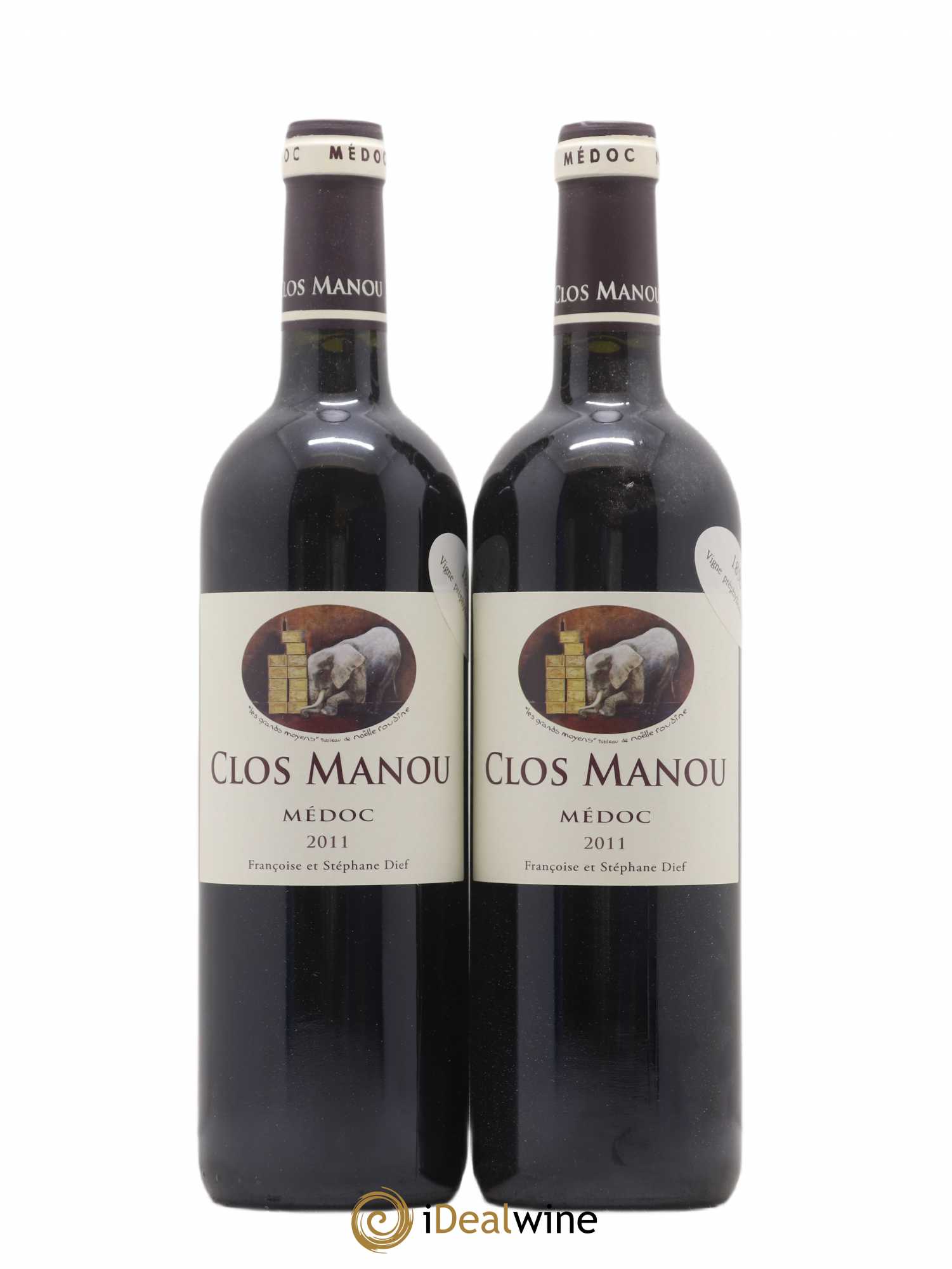 Clos Manou 2011 - Lot de 2 bouteilles - 0