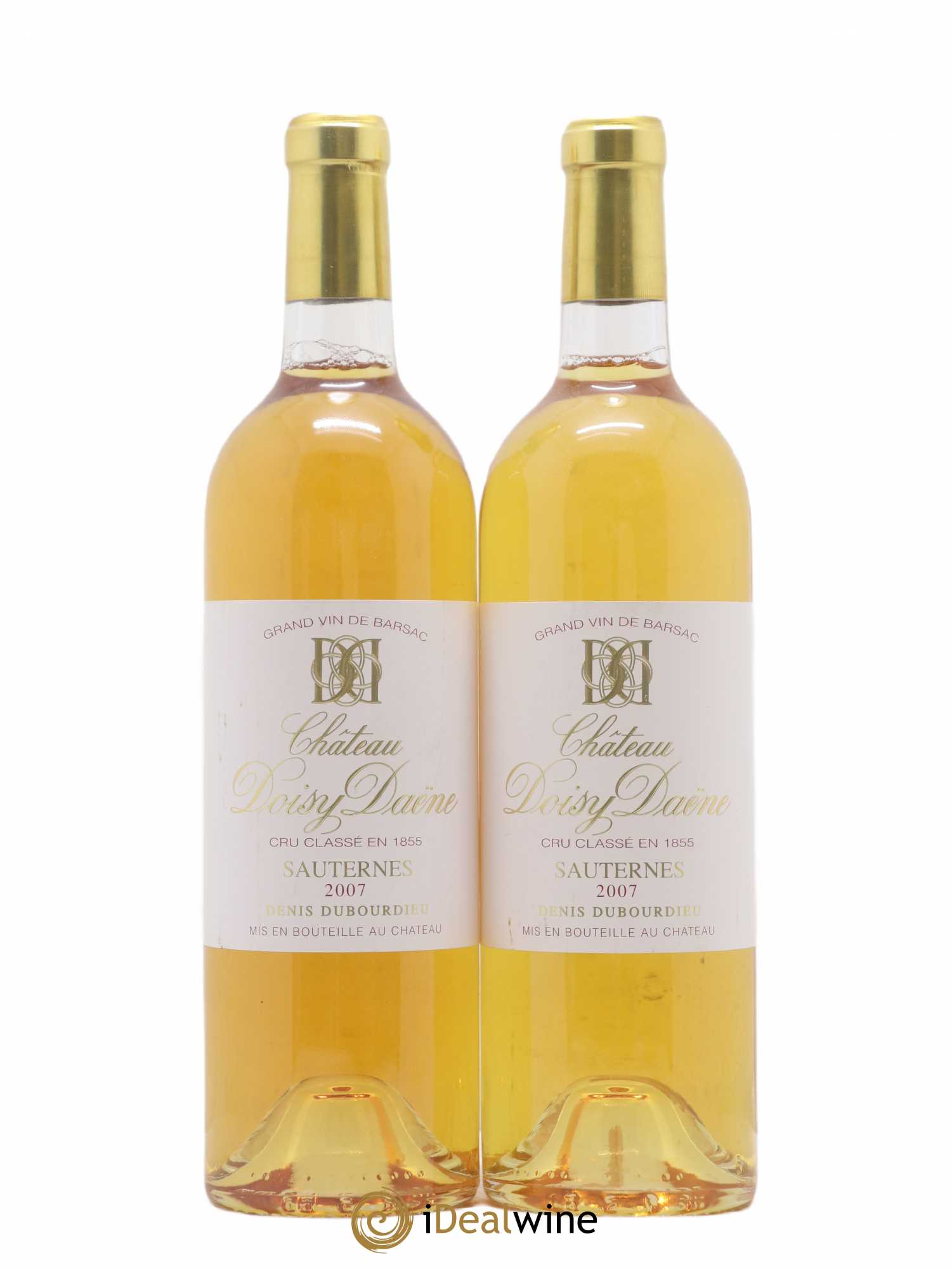 Château Doisy Daëne 2ème Grand Cru Classé 2007 - Lotto di 2 bottiglie - 0