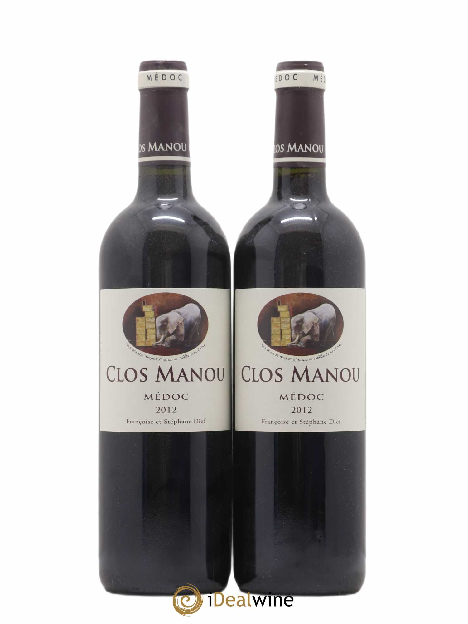 Clos Manou 2012 - Lot de 2 bouteilles - 0