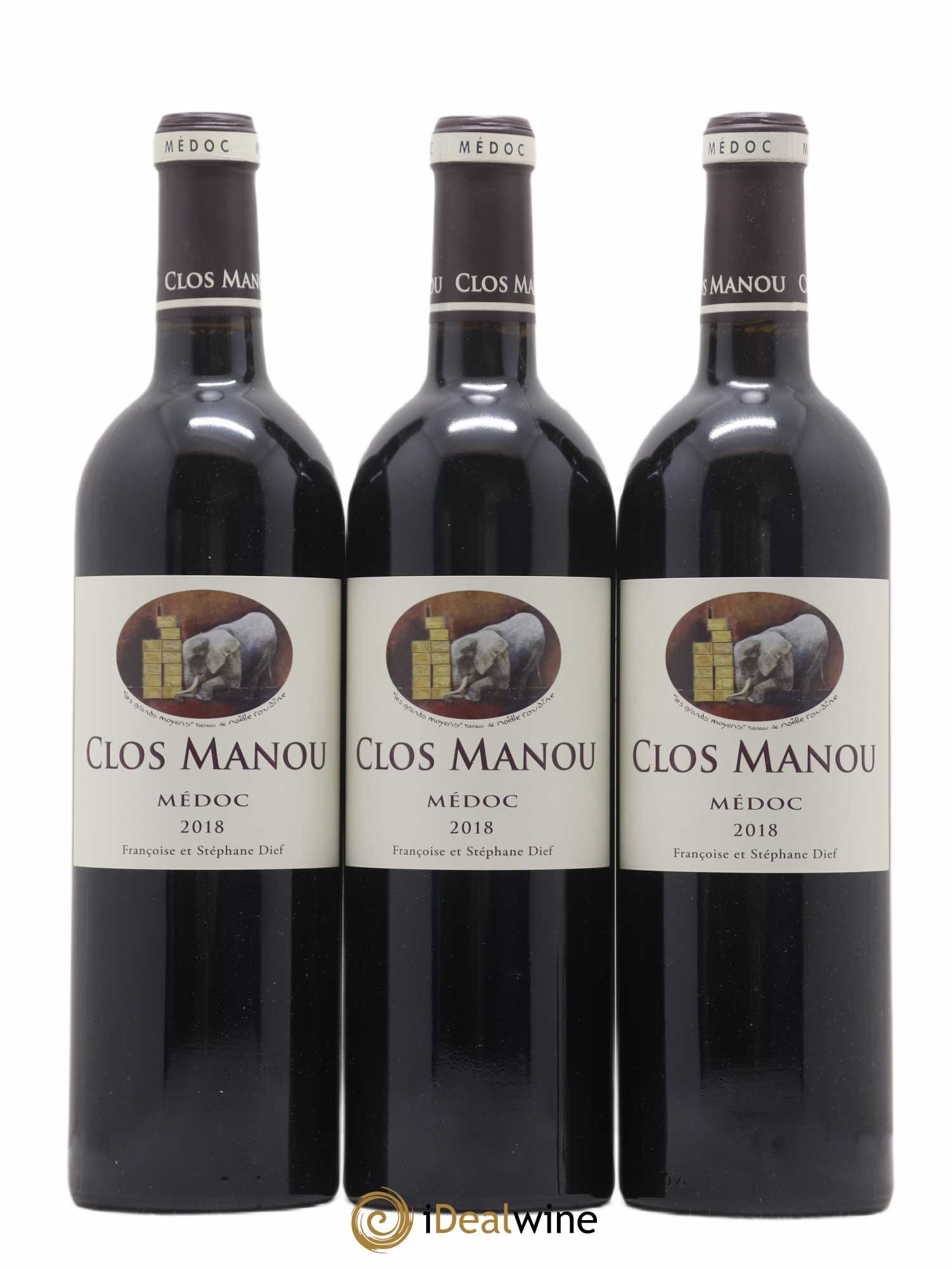 Clos Manou 2018 - Lot de 6 bouteilles - 2