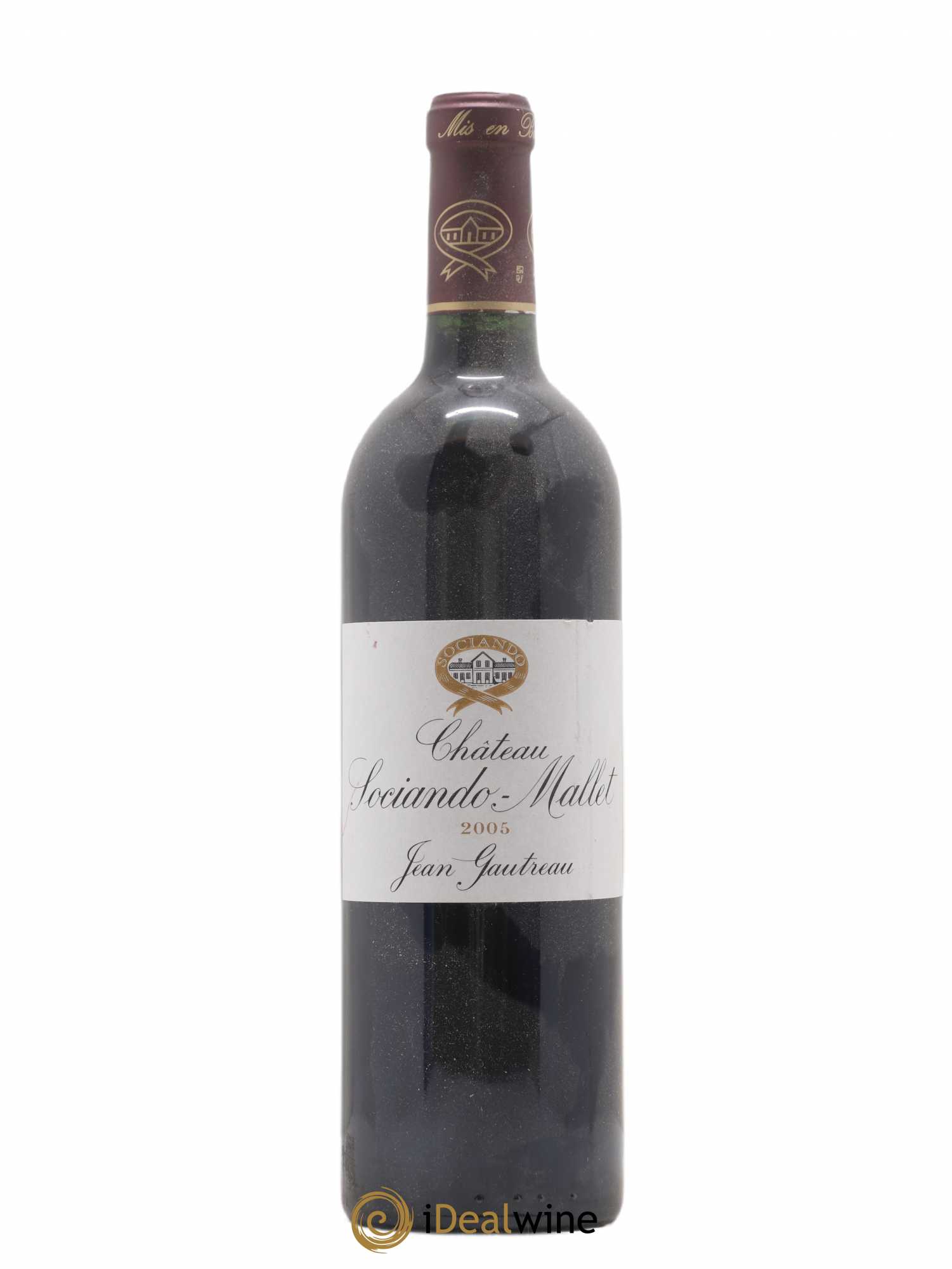Château Sociando Mallet 2005 - Lot de 1 bouteille - 0