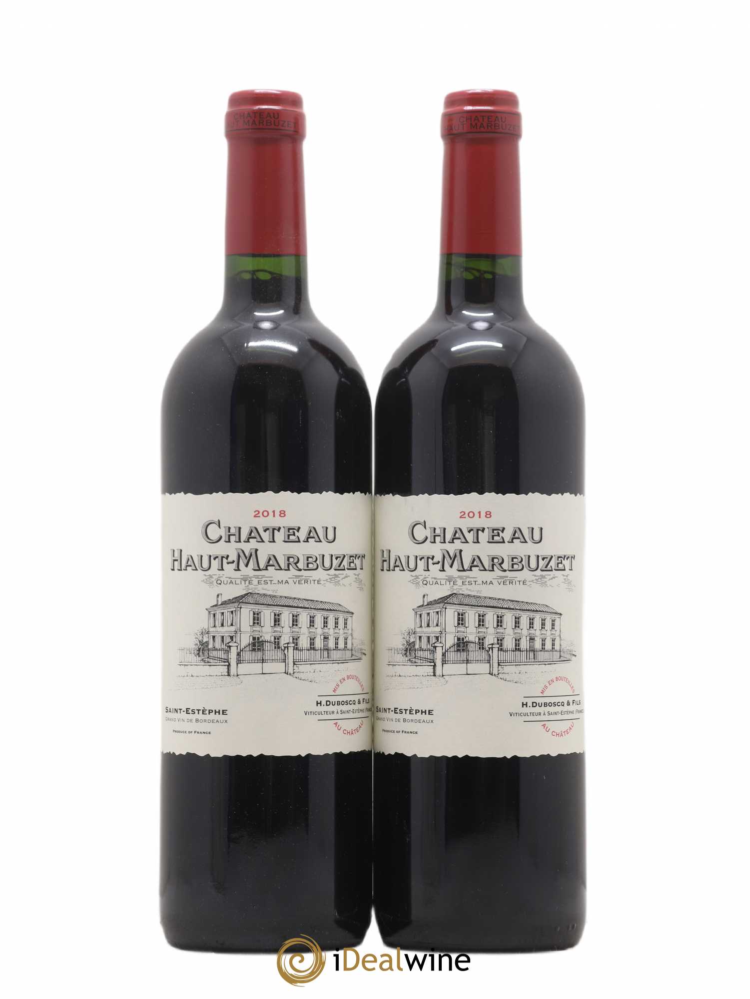 Château Haut Marbuzet 2018 - Lot de 2 bouteilles - 0