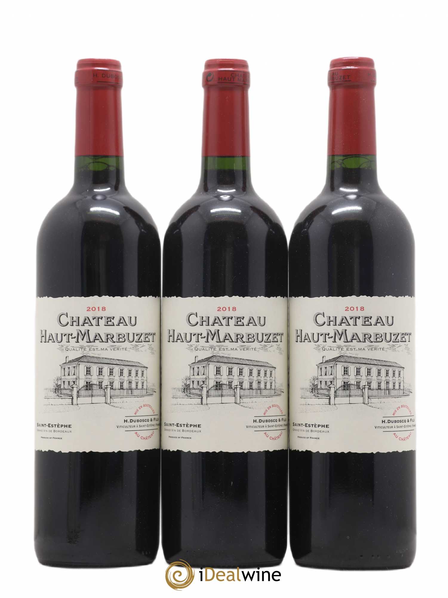 Château Haut Marbuzet 2018 - Lot de 6 bouteilles - 2
