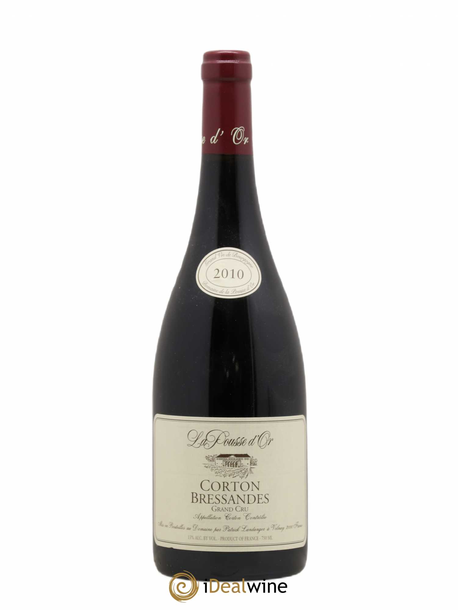 Corton Grand Cru Bressandes La Pousse d'Or (Domaine de) 2010 - Lot de 1 bouteille - 0