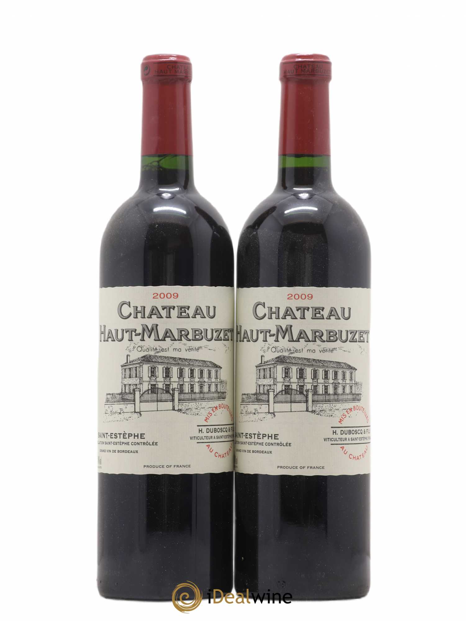 Château Haut Marbuzet 2009 - Lot de 2 bouteilles - 0