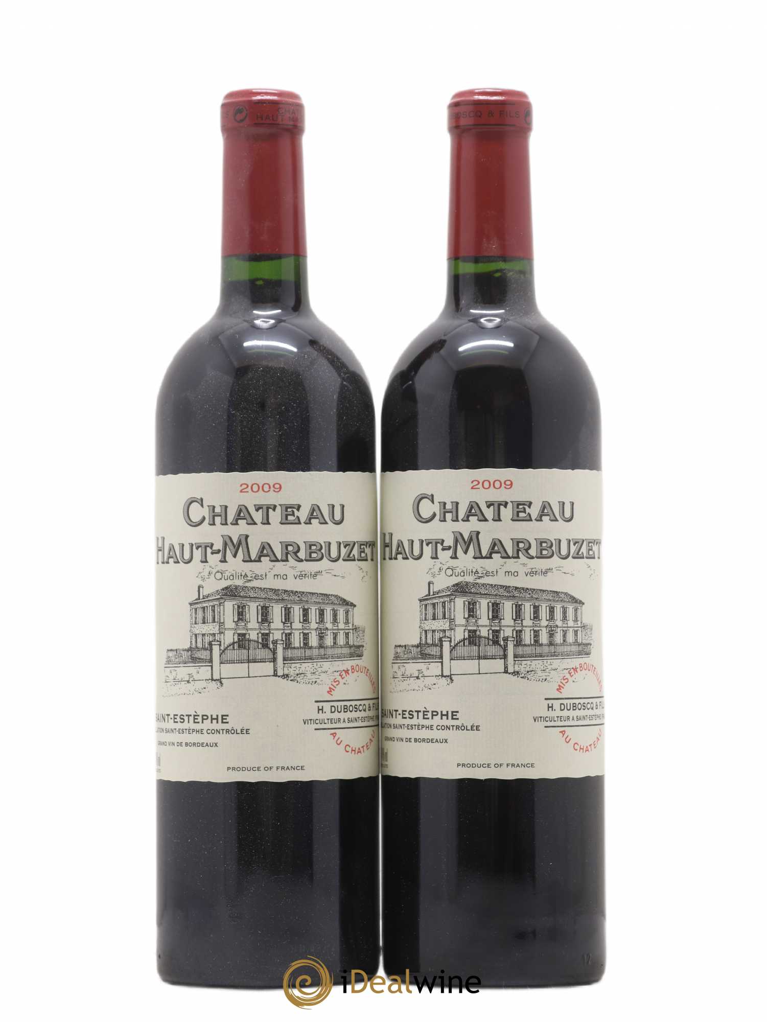 Château Haut Marbuzet 2009 - Lot de 2 bouteilles - 0