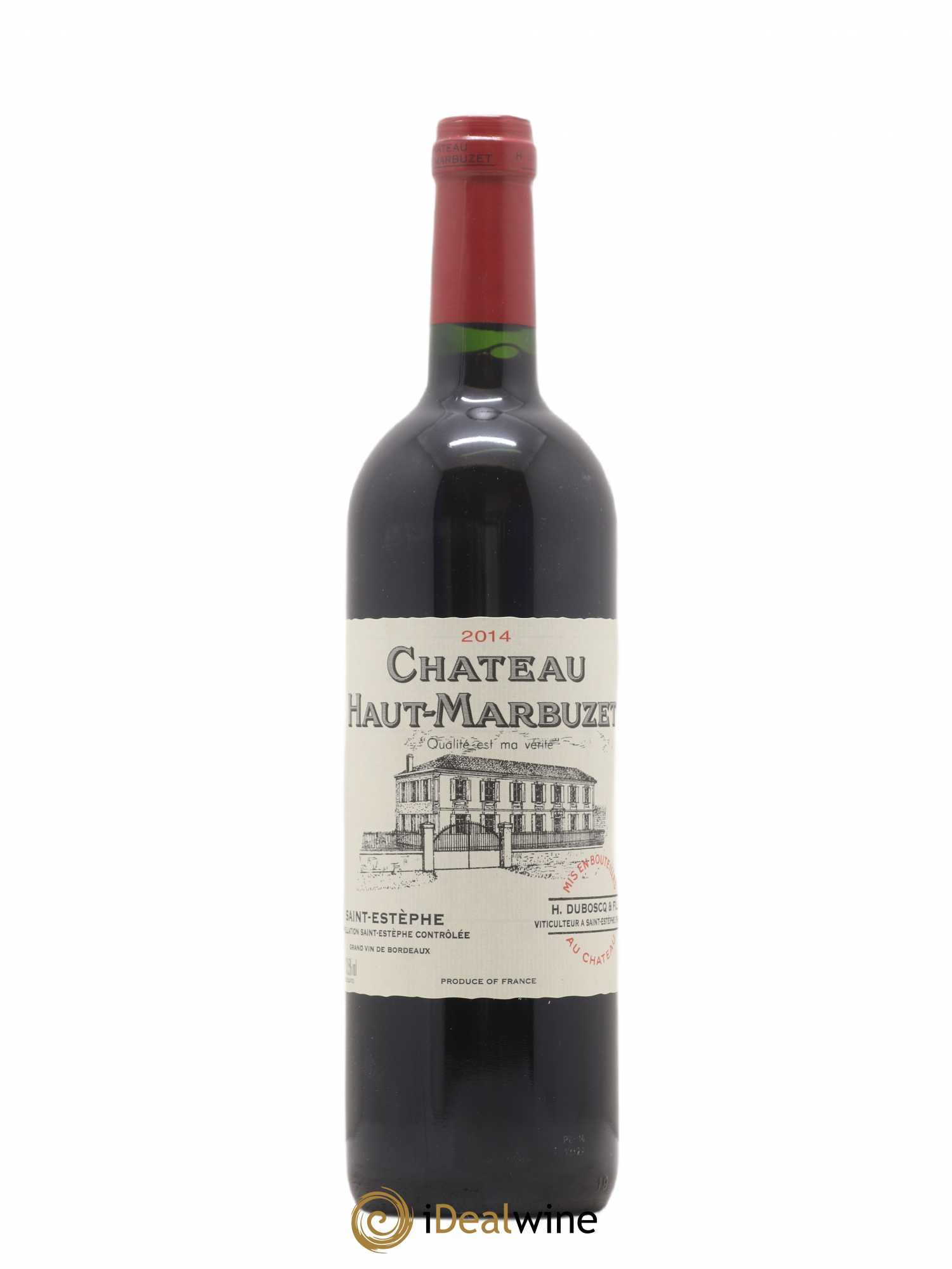 Château Haut Marbuzet 2014 - Lot de 1 bouteille - 0