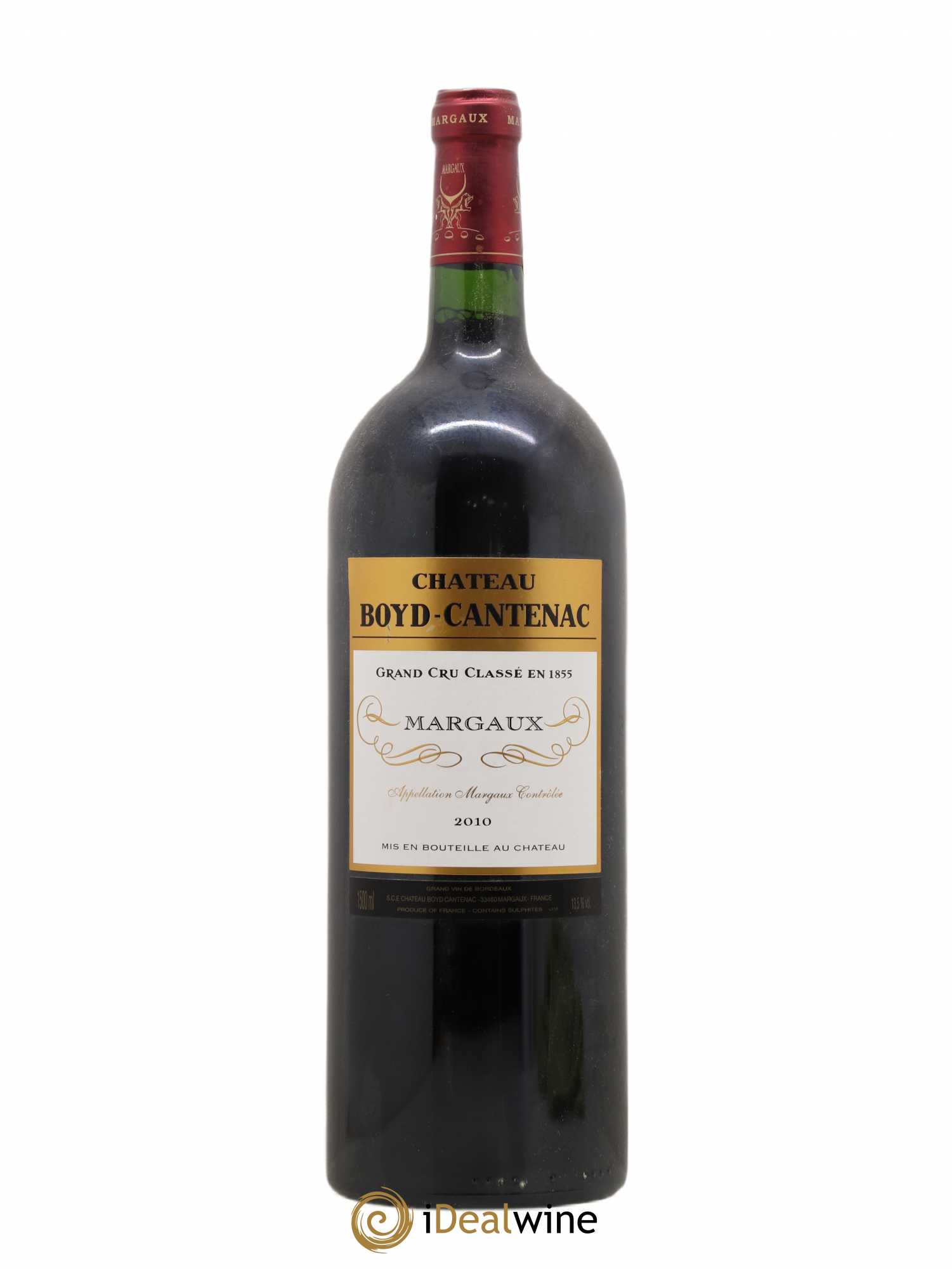 Château Boyd Cantenac 3ème Grand Cru Classé 2010 - Lot de 1 magnum - 0