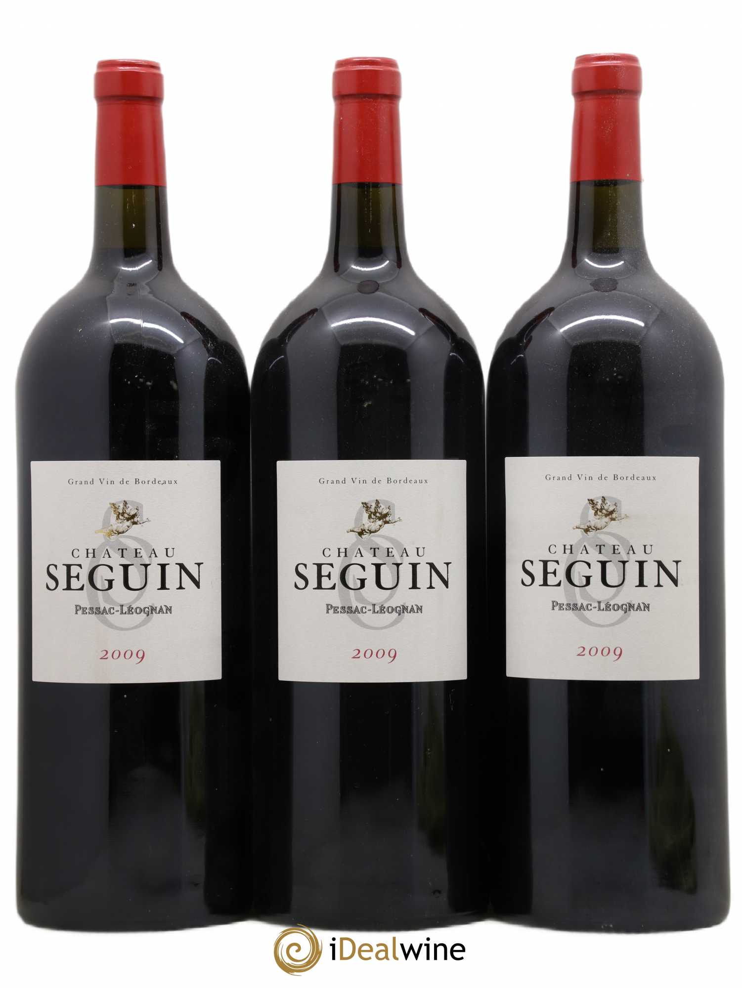 Pessac-Léognan Château de Seguin 2009 - Lot de 3 magnums - 0