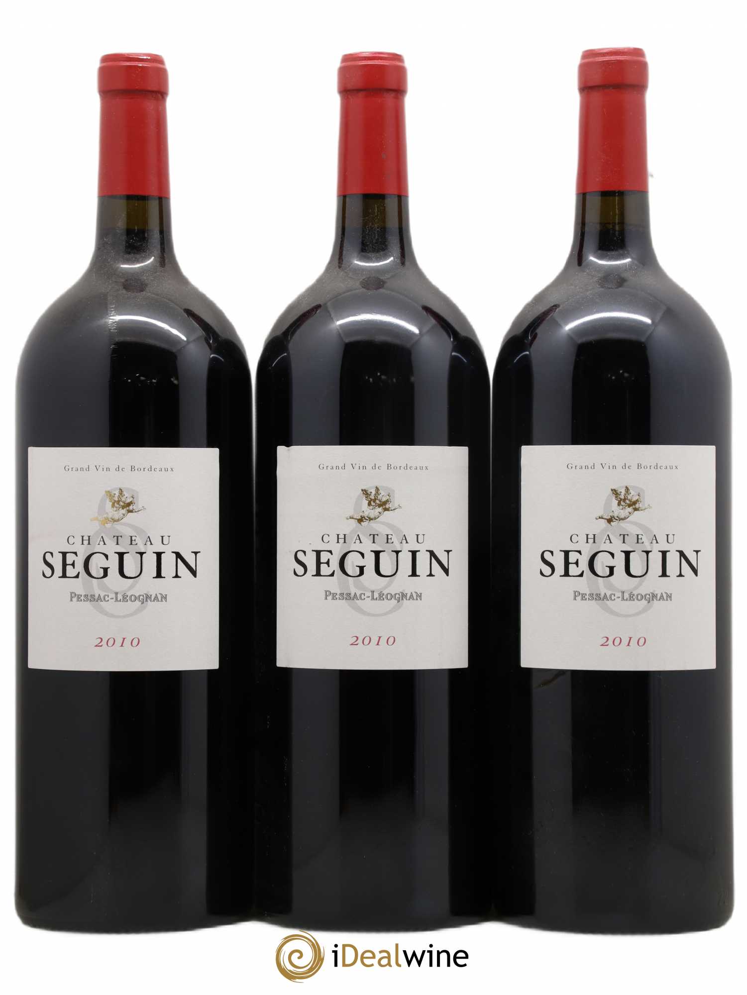 Pessac-Léognan Château de Seguin 2010 - Lot de 3 magnums - 0