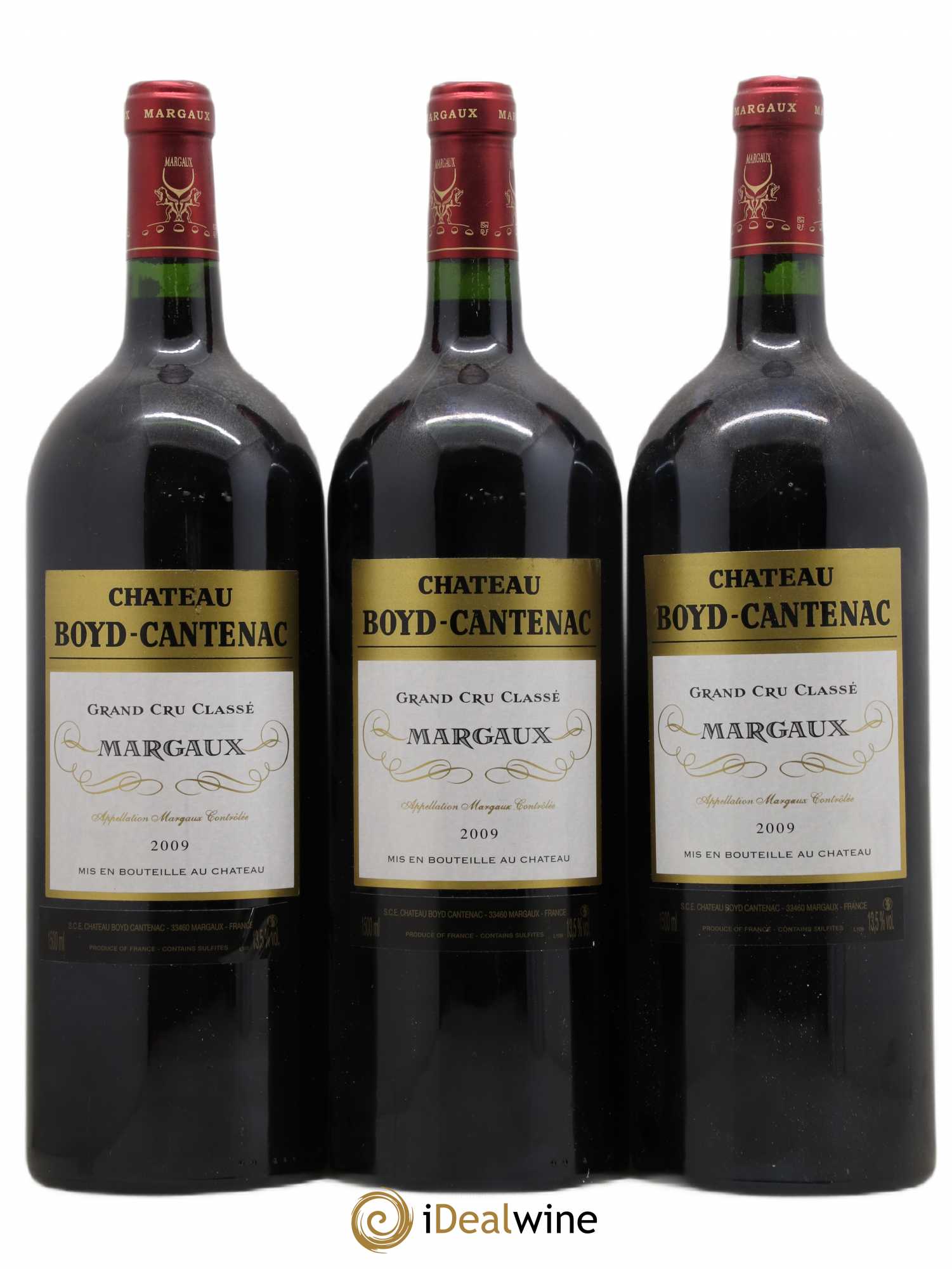 Château Boyd Cantenac 3ème Grand Cru Classé 2009 - Lot de 3 magnums - 0