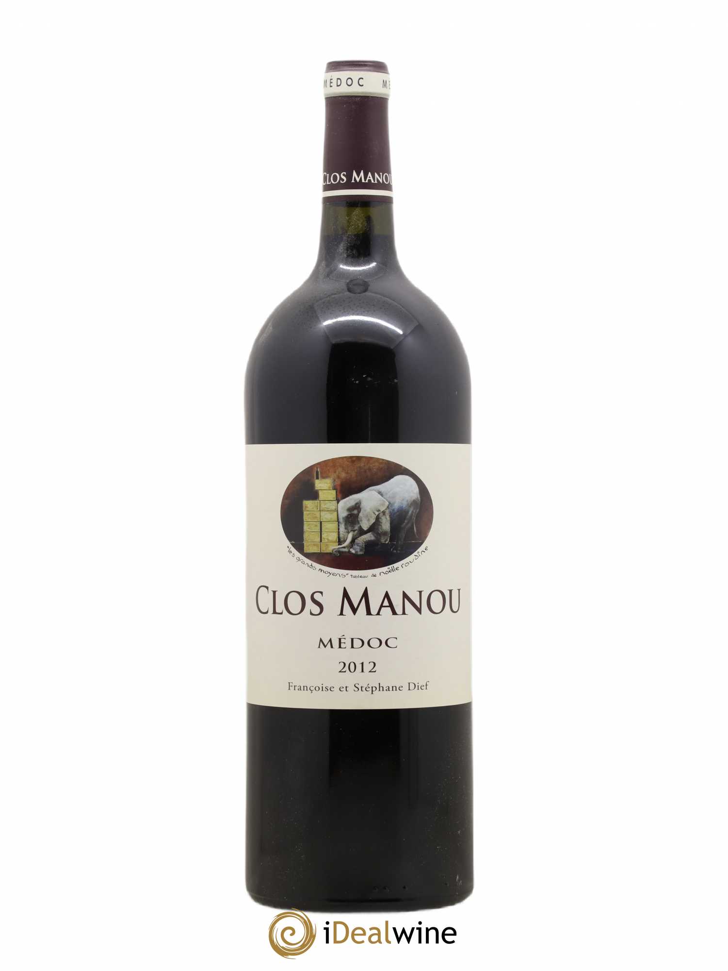 Clos Manou 2012 - Lot de 1 magnum - 0