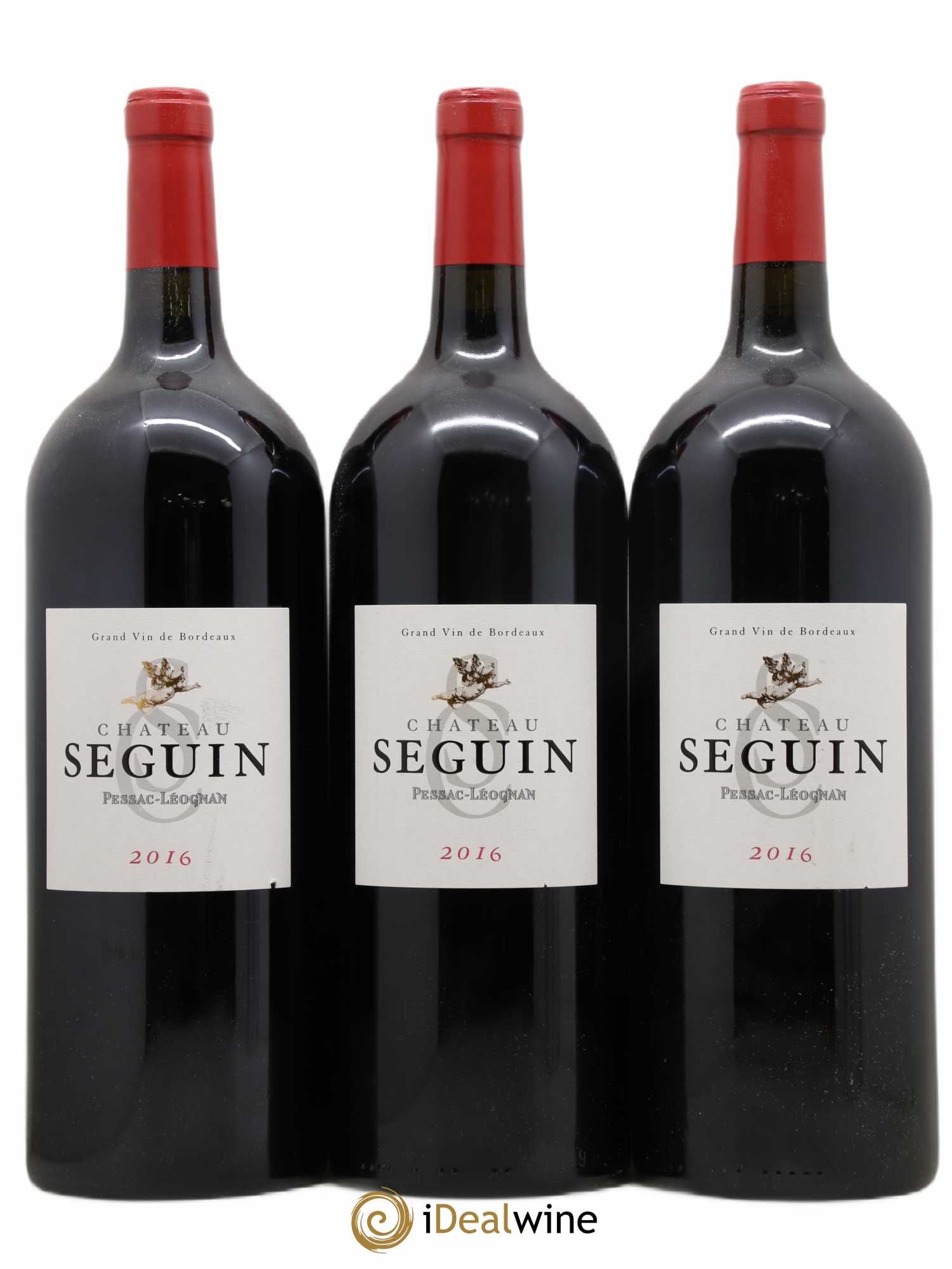 Pessac-Léognan Château de Seguin 2016 - Lot de 3 magnums - 0