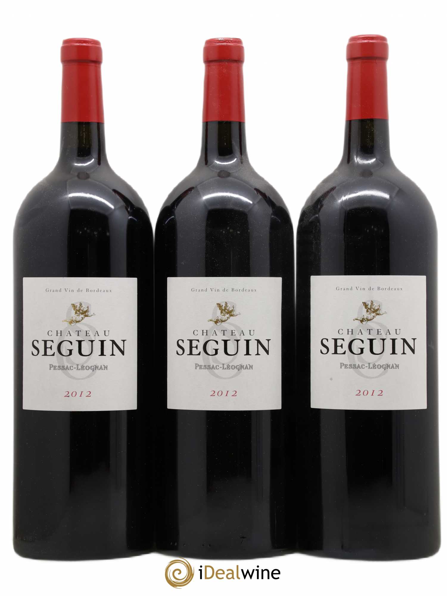 Pessac-Léognan Château Seguin 2012 - Lot de 3 magnums - 0