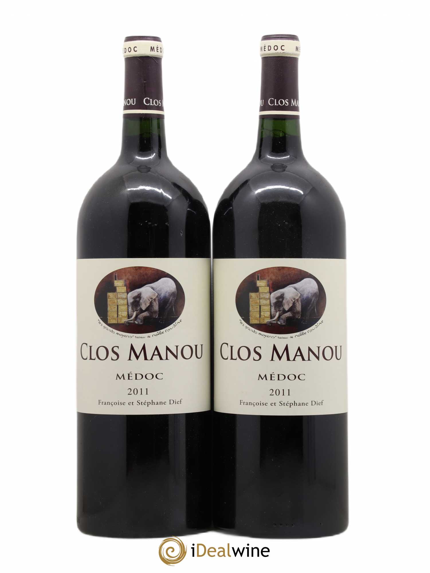 Clos Manou 2011 - Lot de 2 magnums - 0