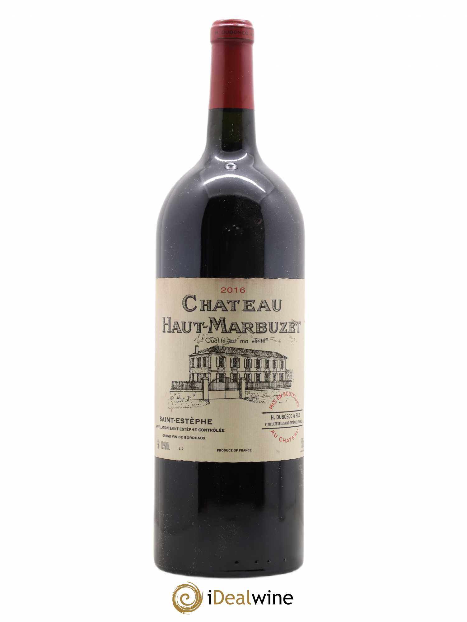 Château Haut Marbuzet 2016 - Lot de 1 magnum - 0