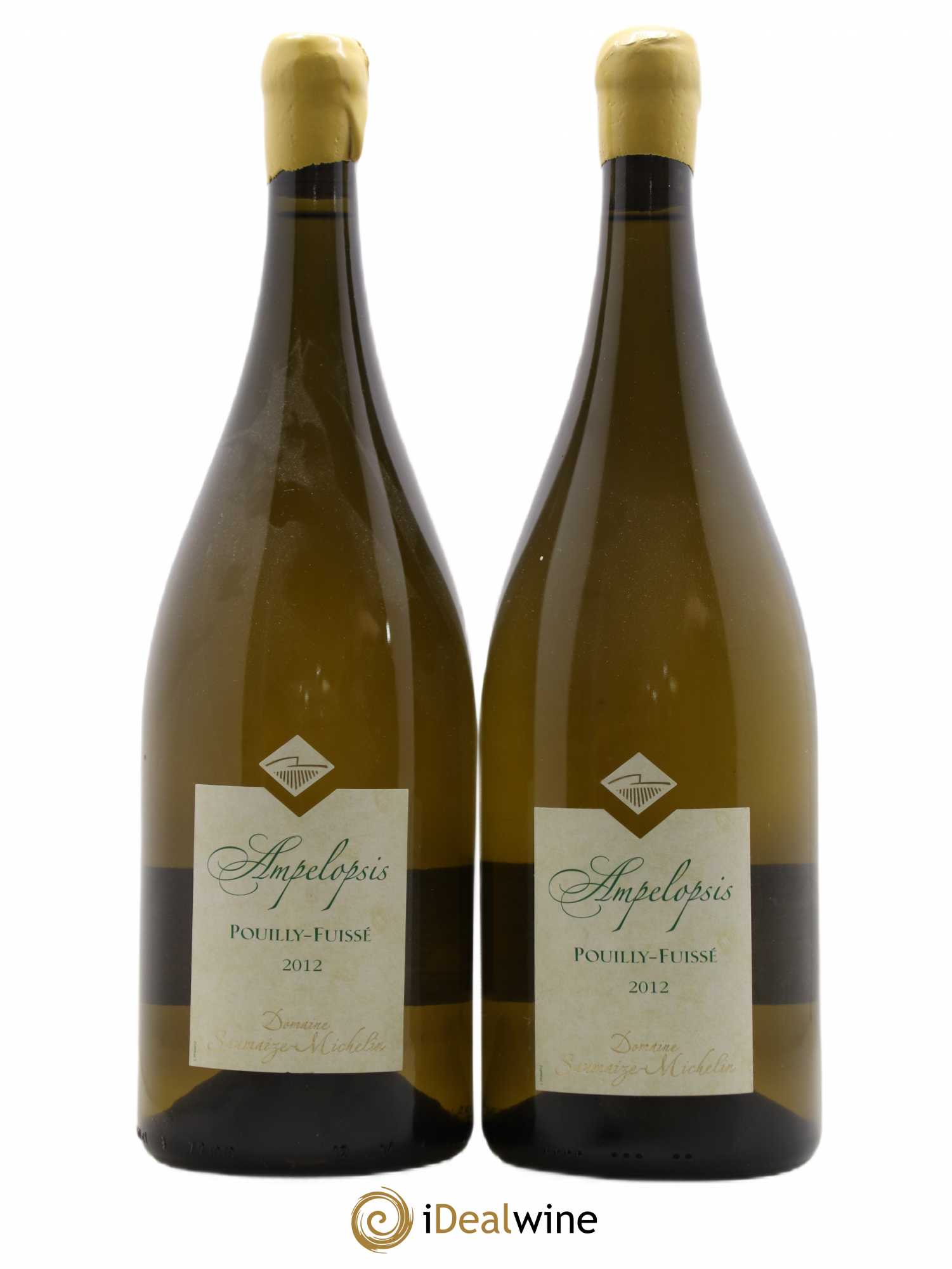 Pouilly-Fuissé Ampelopsis Robert Saumaize-Michelin (Domaine) 2012 - Posten von 2 Magnum - 0