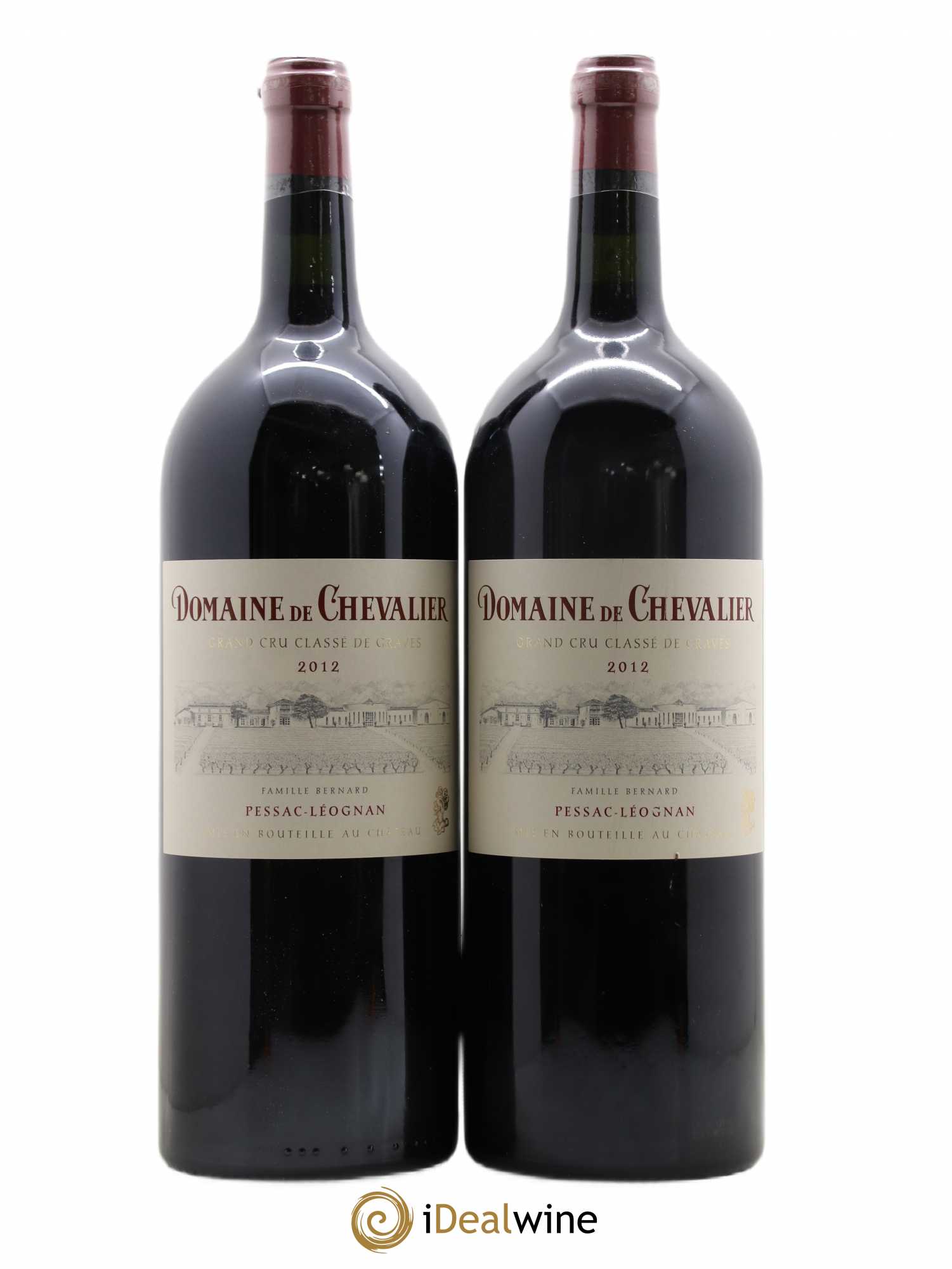 Domaine de Chevalier Cru Classé de Graves 2012 - Lot de 2 magnums - 0