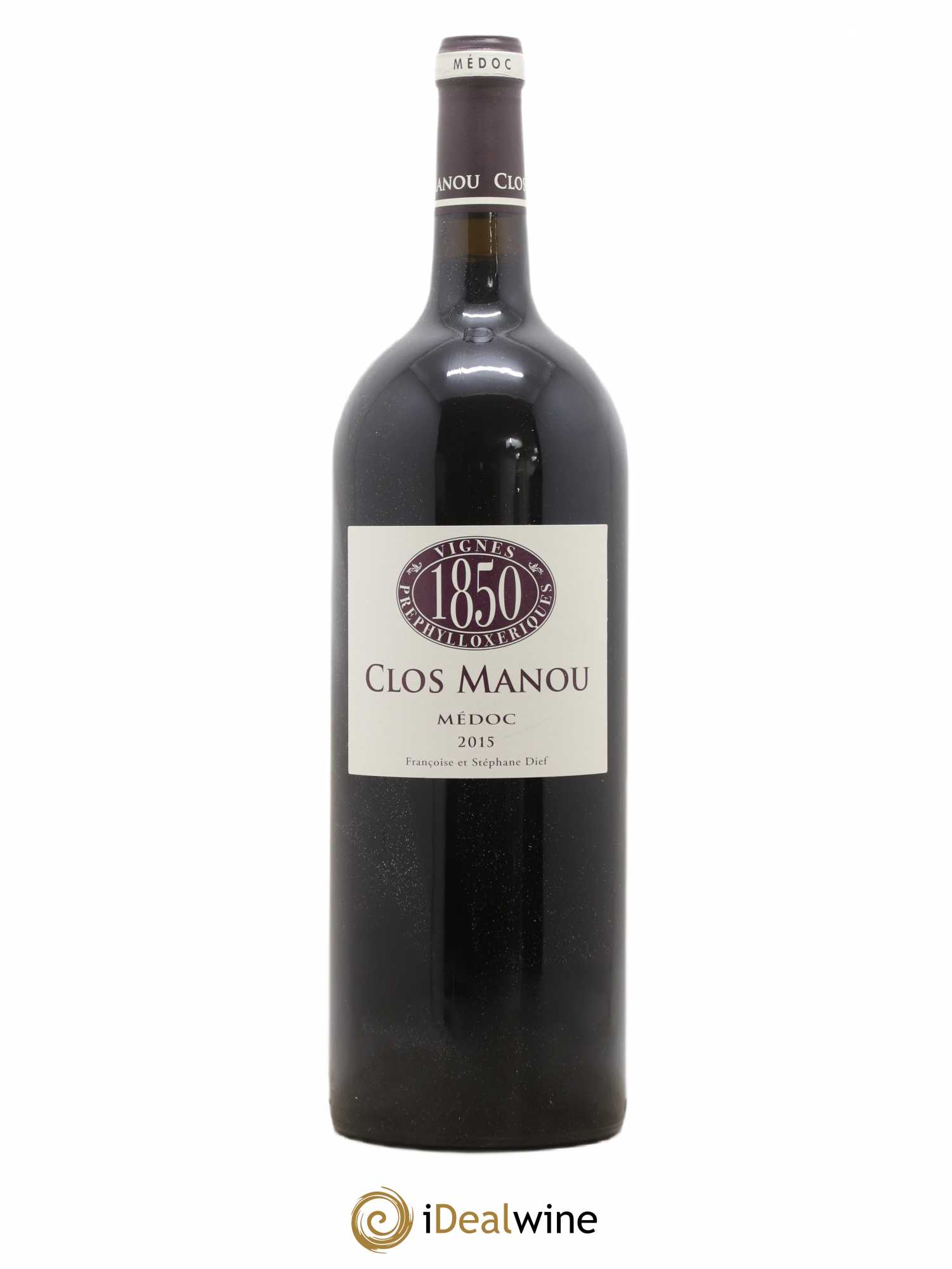 Clos Manou Vignes Prephylloxeriques 2015 - Posten von 1 Magnum - 0
