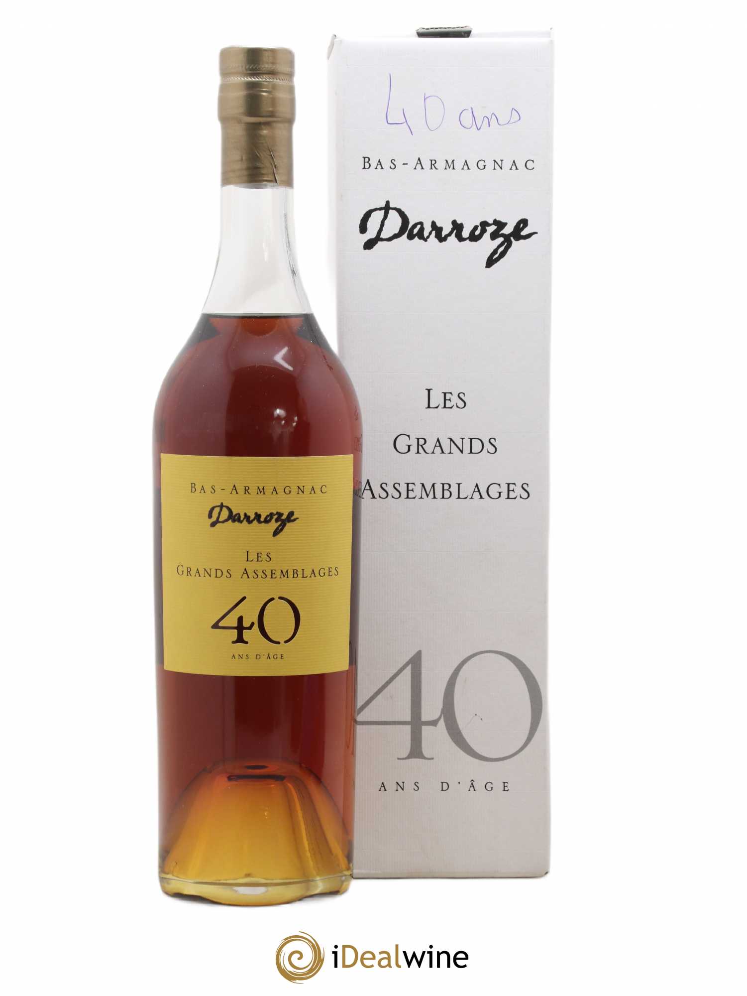 Bas-Armagnac Les Grands Assemblages 40 ans d'âge Darroze - Lotto di 1 bottiglia - 0