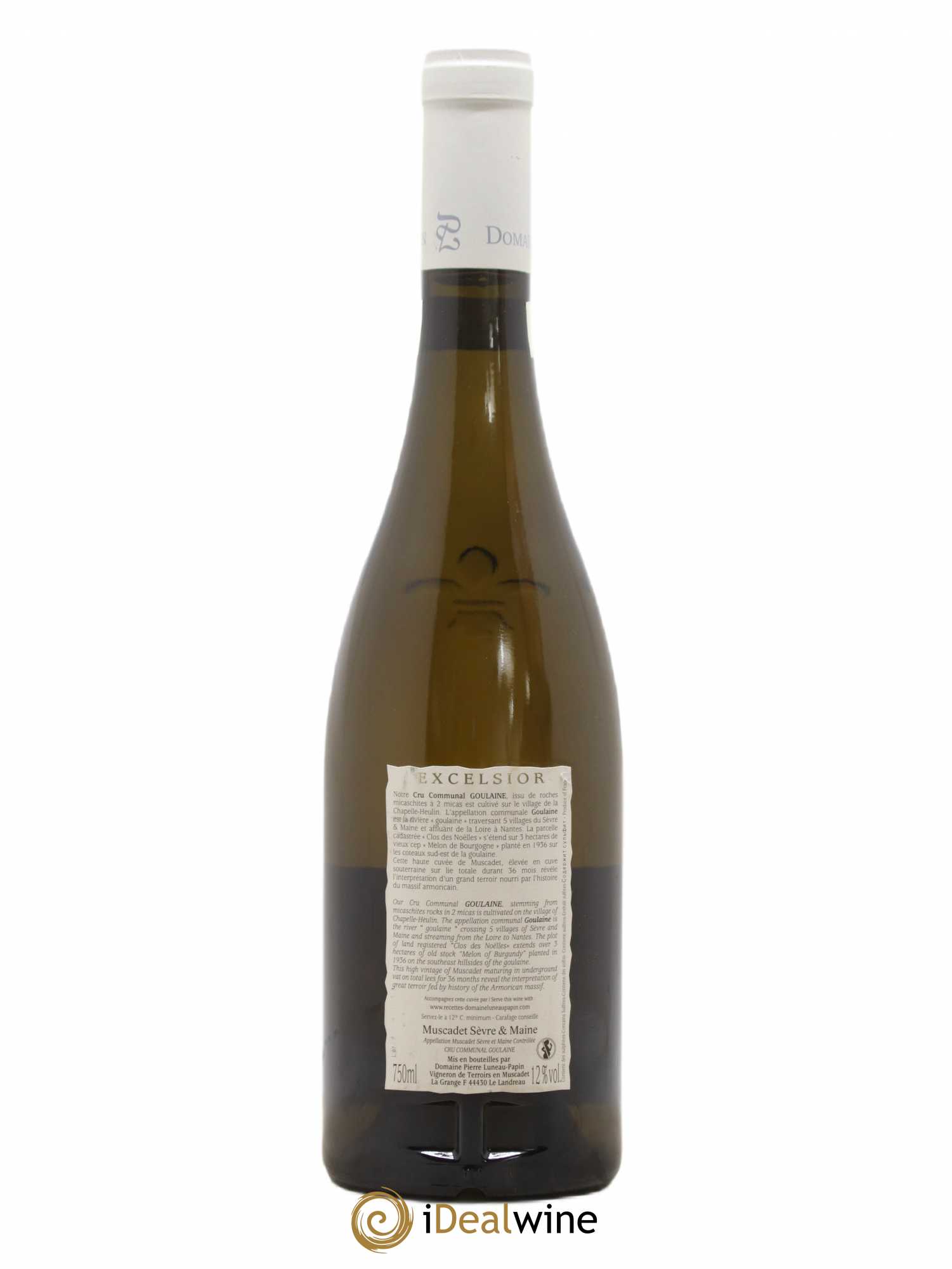 Muscadet-Sèvre-et-Maine sur lie Semper Excelsior Luneau Papin 2006 - Posten von 1 Flasche - 1