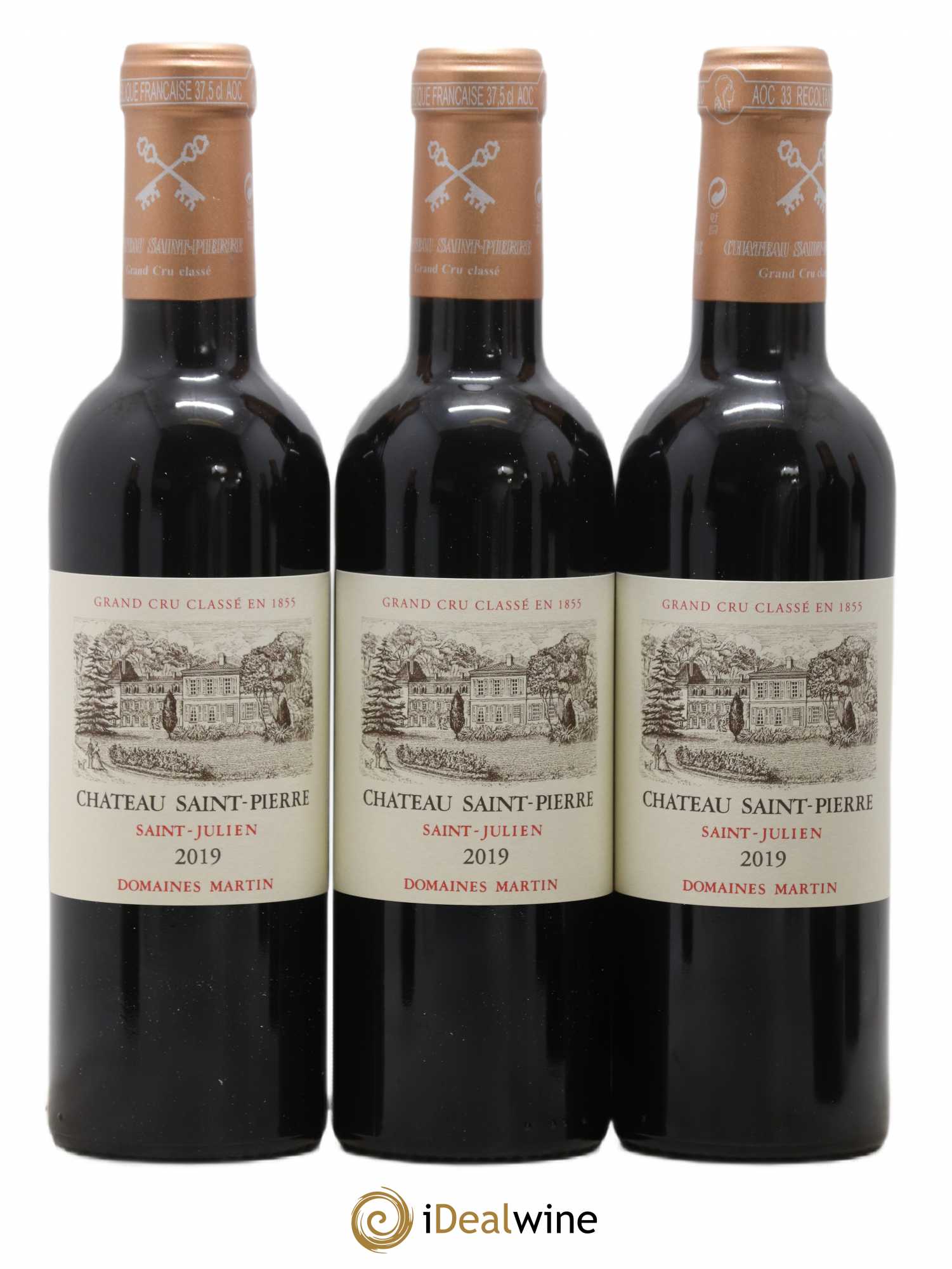 Château Saint-Pierre 4ème Grand Cru Classé 2019 - Lot de 12 demi bouteilles - 3