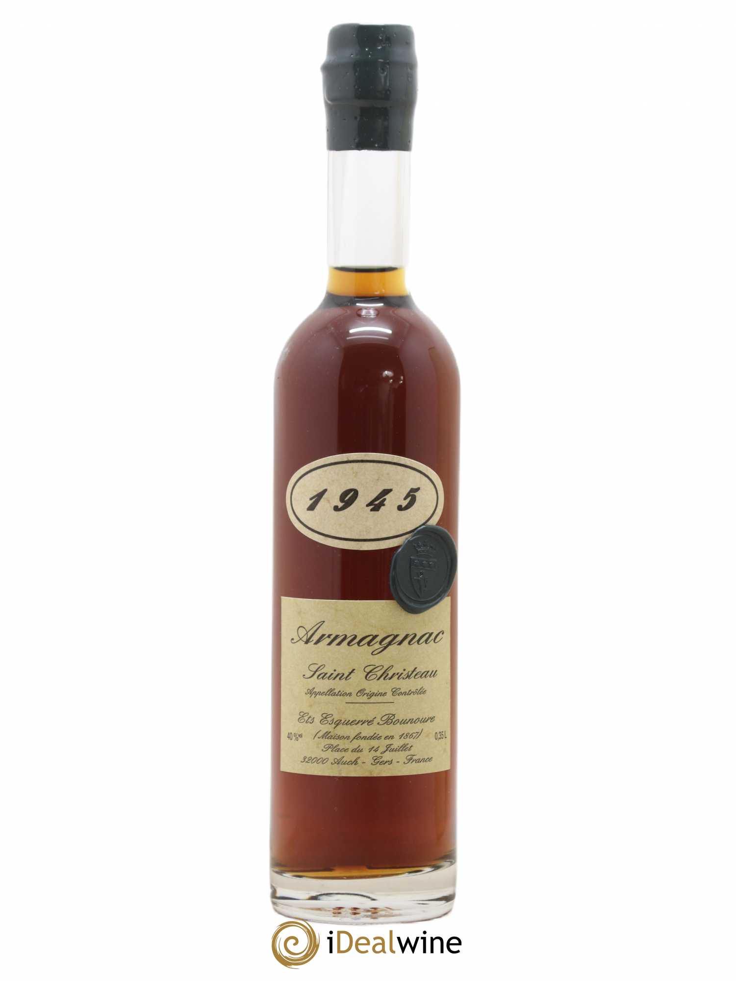 Armagnac Saint Christeau 1945 - Posten von 1 Demi-Flasche - 1