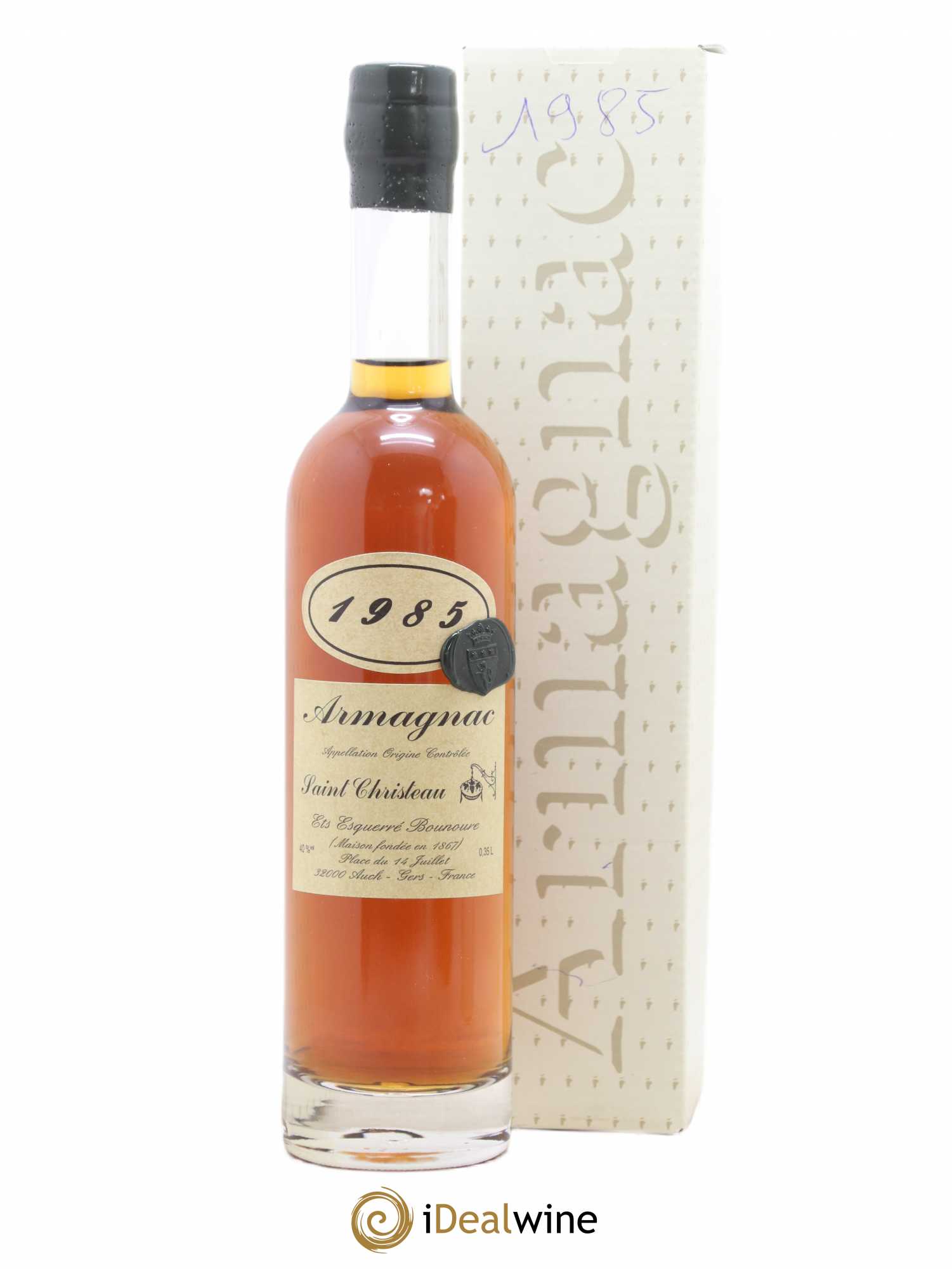Armagnac Saint Christeau 1985 - Posten von 1 Demi-Flasche - 0