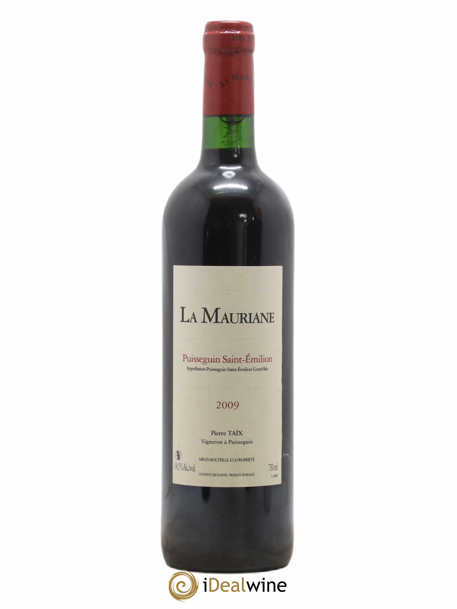 La Mauriane 2009 - Lot de 1 bouteille - 0