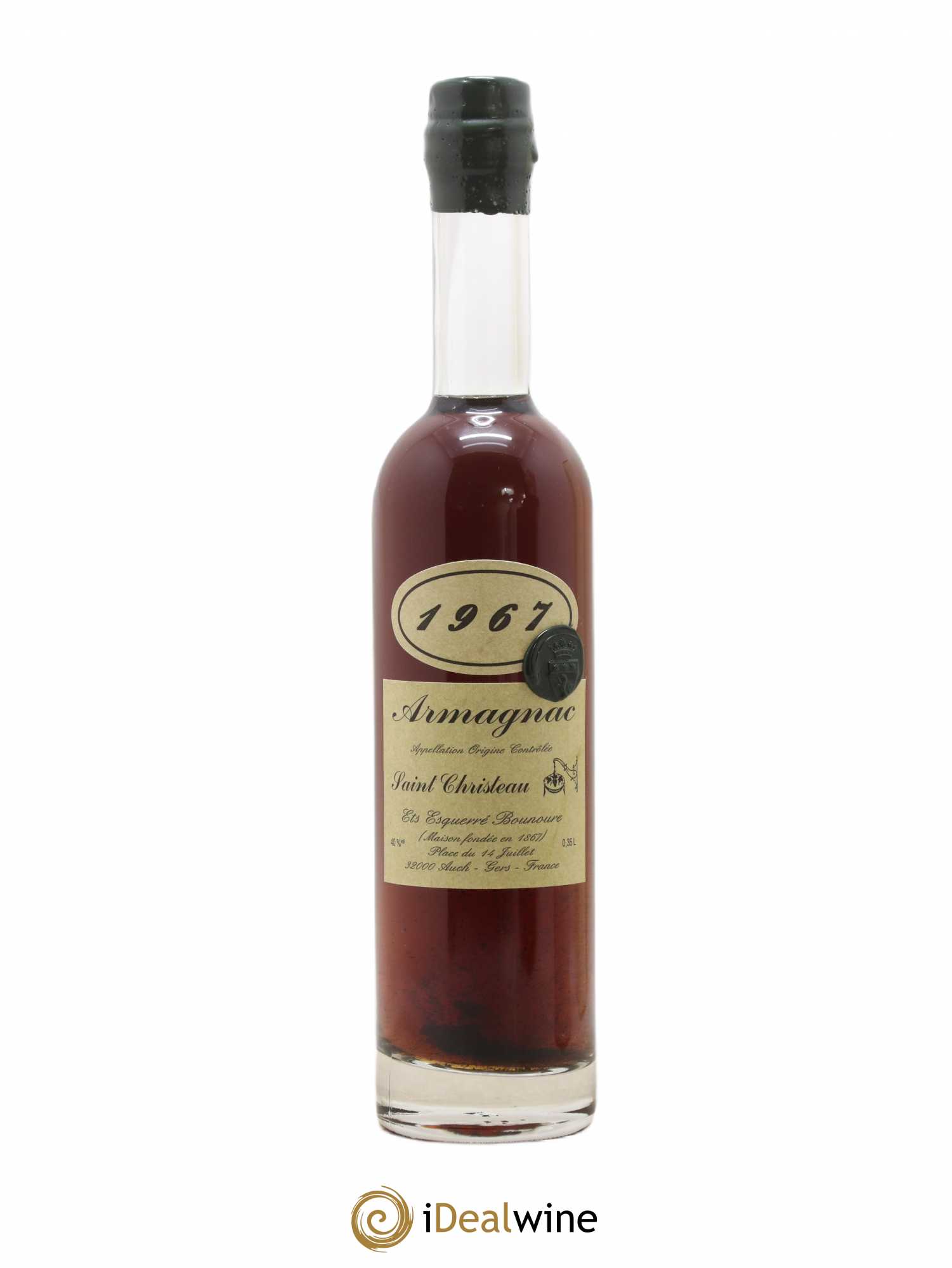 Armagnac Saint Christeau 1967 - Posten von 1 Demi-Flasche - 1
