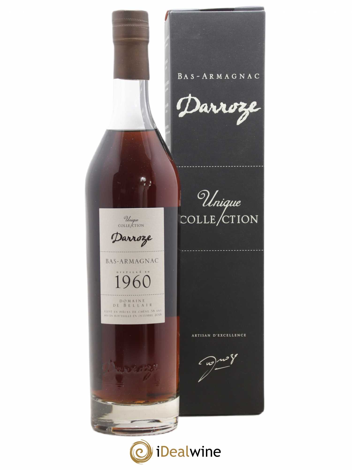 Bas-Armagnac Domaine de Bellair (42,3°) Darroze 1960 - Lot de 1 bouteille - 0