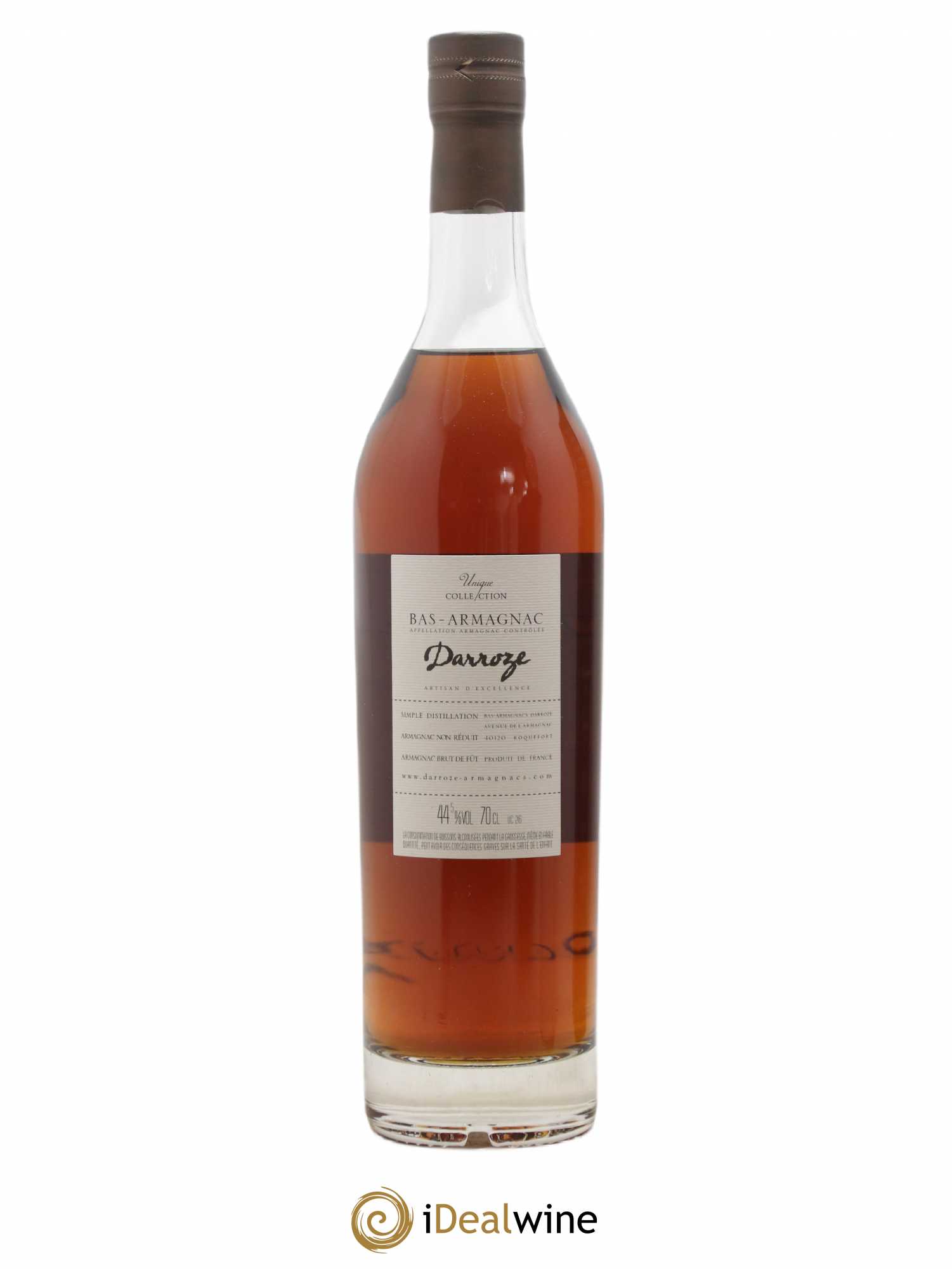 Bas-Armagnac Château de Gaube 52° Darroze 1966 - Lot de 1 bouteille - 2