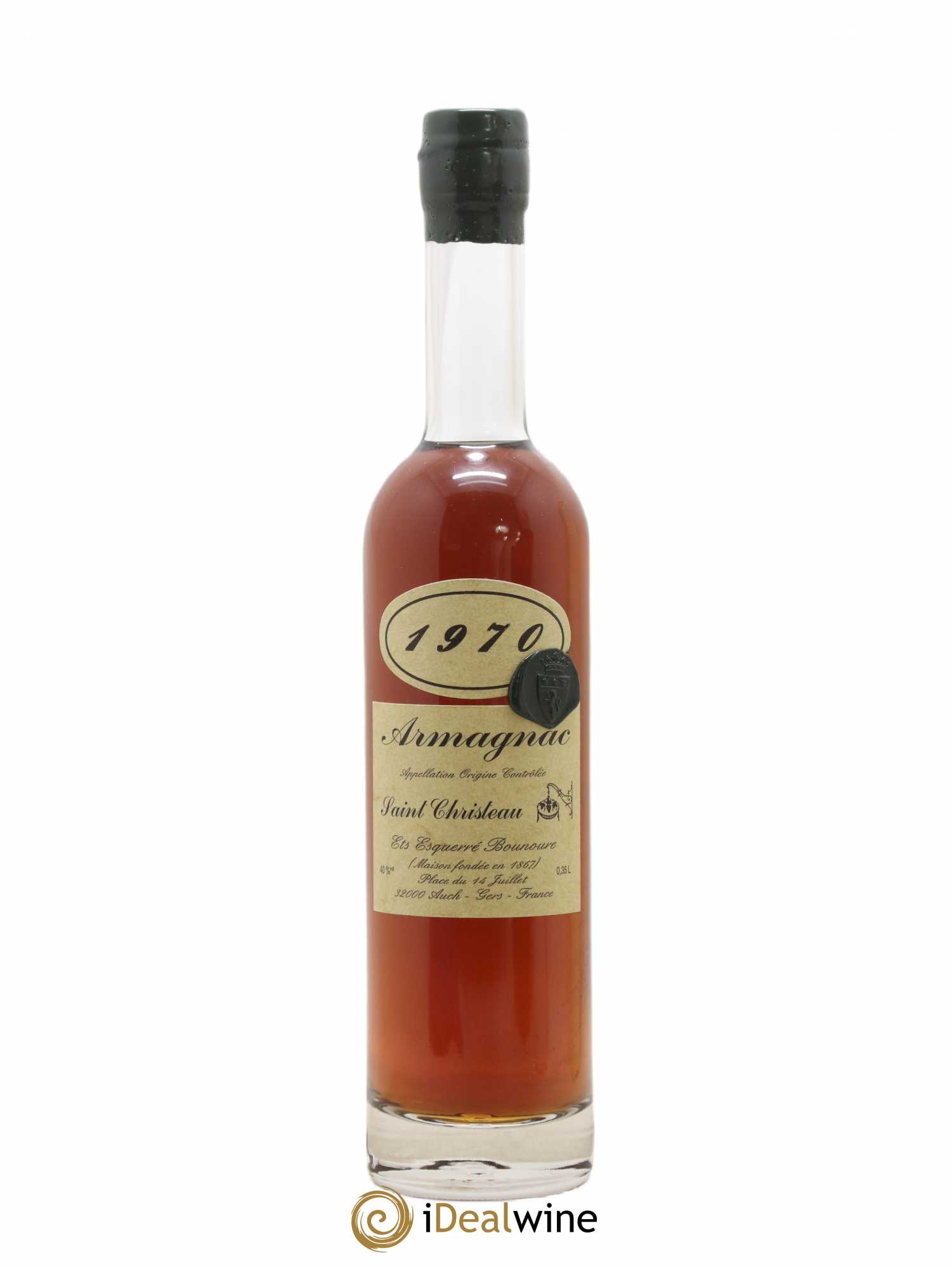 Armagnac Saint Christeau 1970 - Posten von 1 Demi-Flasche - 1