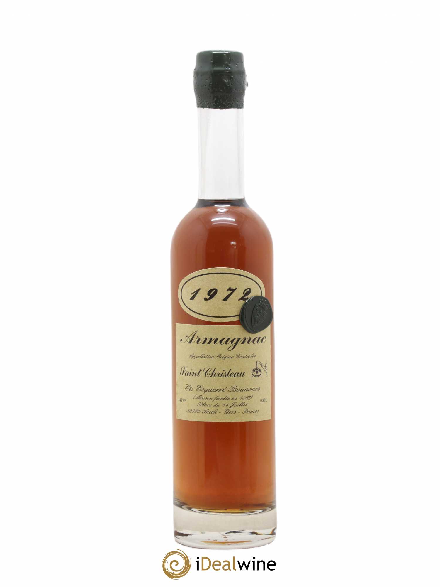 Armagnac Saint Christeau 1972 - Posten von 1 Demi-Flasche - 1