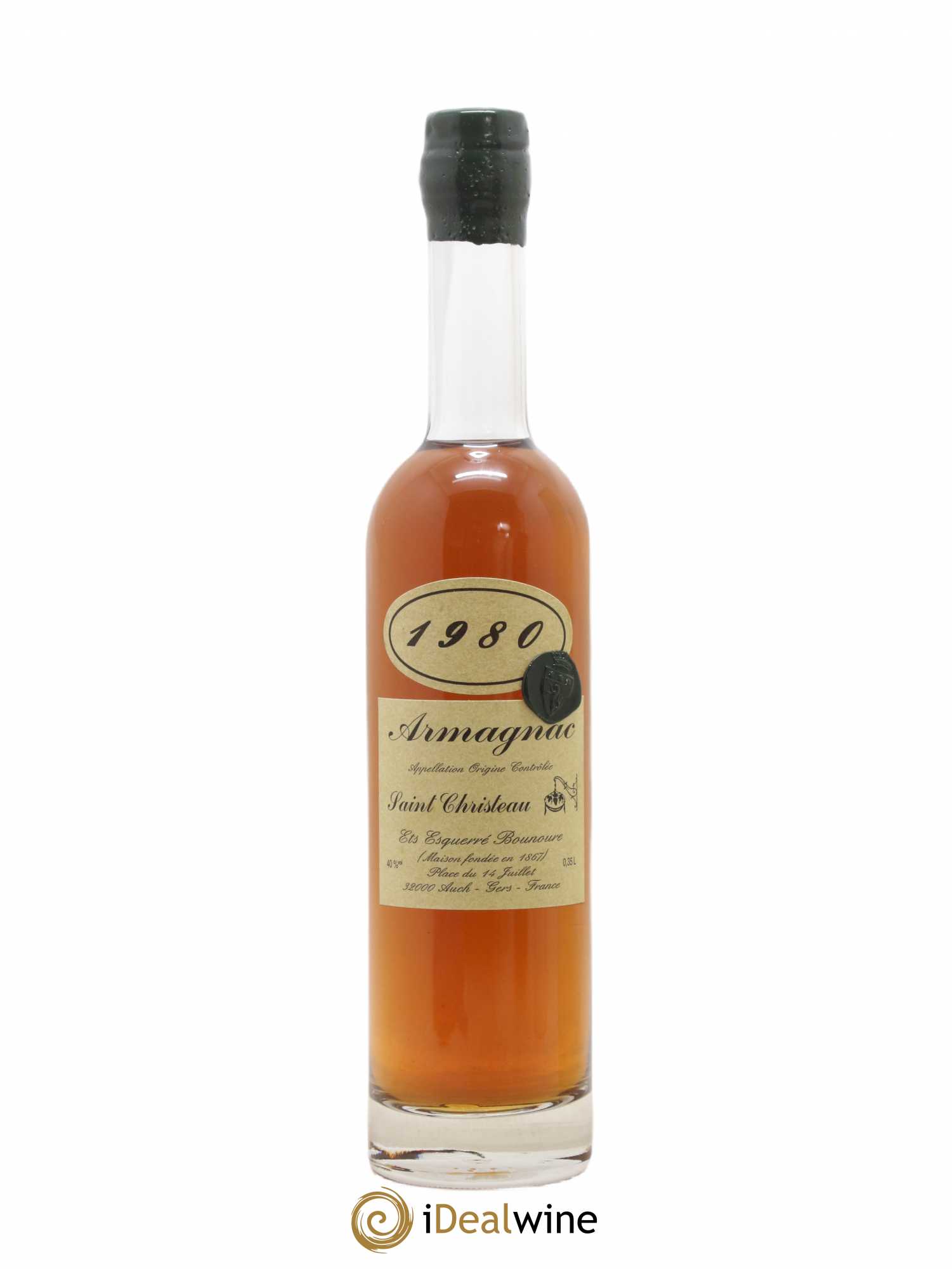 Armagnac Saint Christeau 1980 - Posten von 1 Demi-Flasche - 1