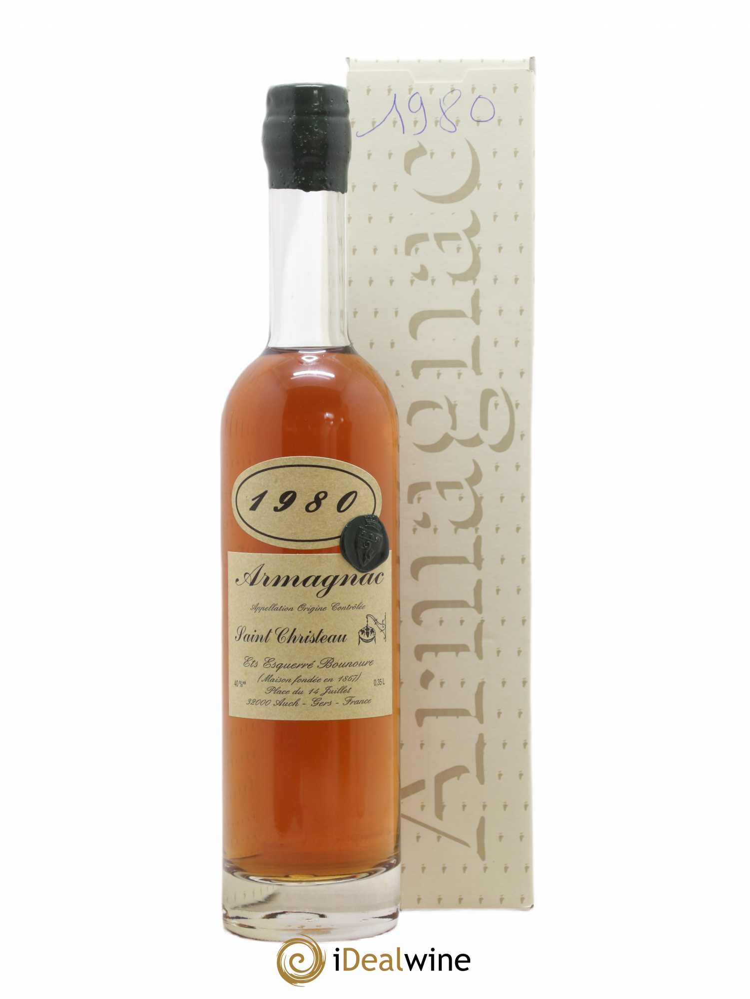 Armagnac Saint Christeau 1980 - Posten von 1 Demi-Flasche - 0