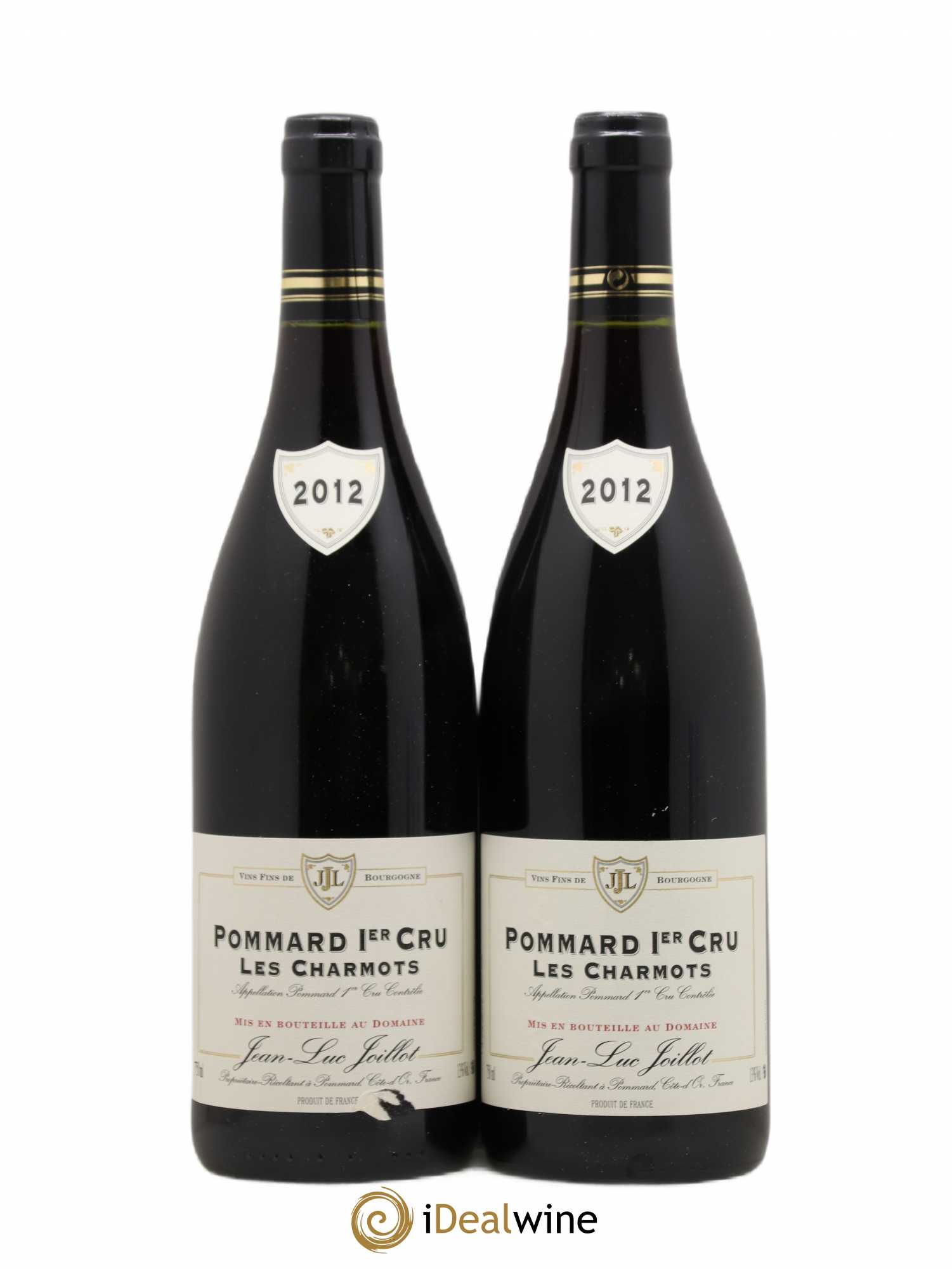 Pommard 1er Cru Charmots Jean-Luc Joillot 2012 - Posten von 2 Flaschen - 0