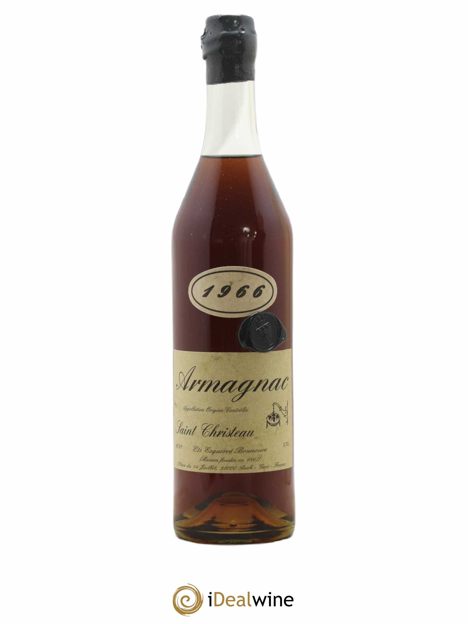Armagnac Saint Christeau 1966 - Lot of 1 bottle - 1