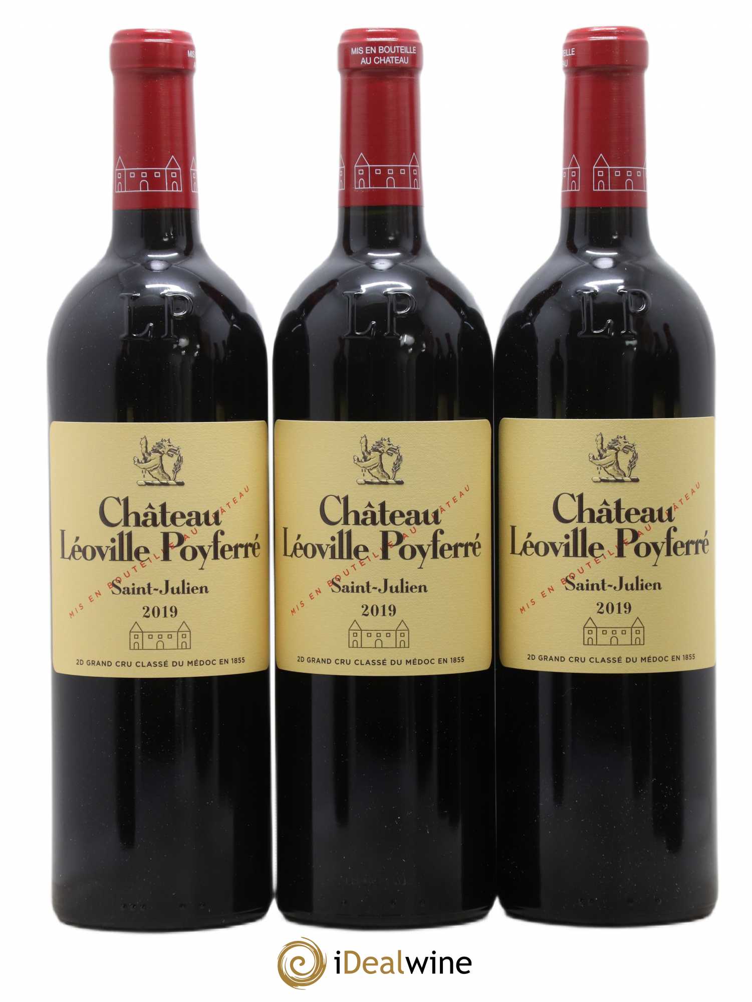 Château Léoville Poyferré 2ème Grand Cru Classé 2019 - Lot de 6 bouteilles - 1