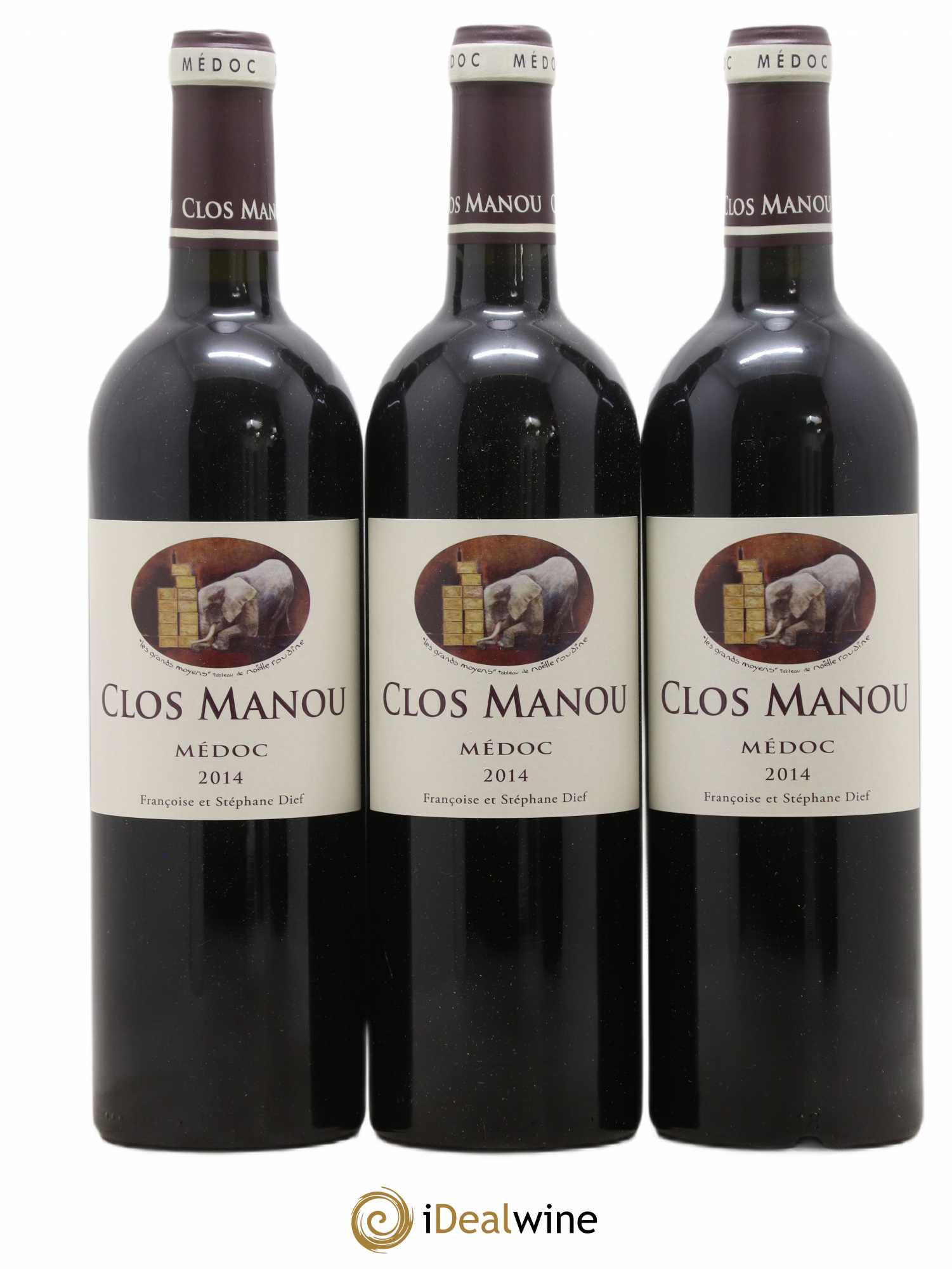 Clos Manou 2014 - Lot de 6 bouteilles - 2
