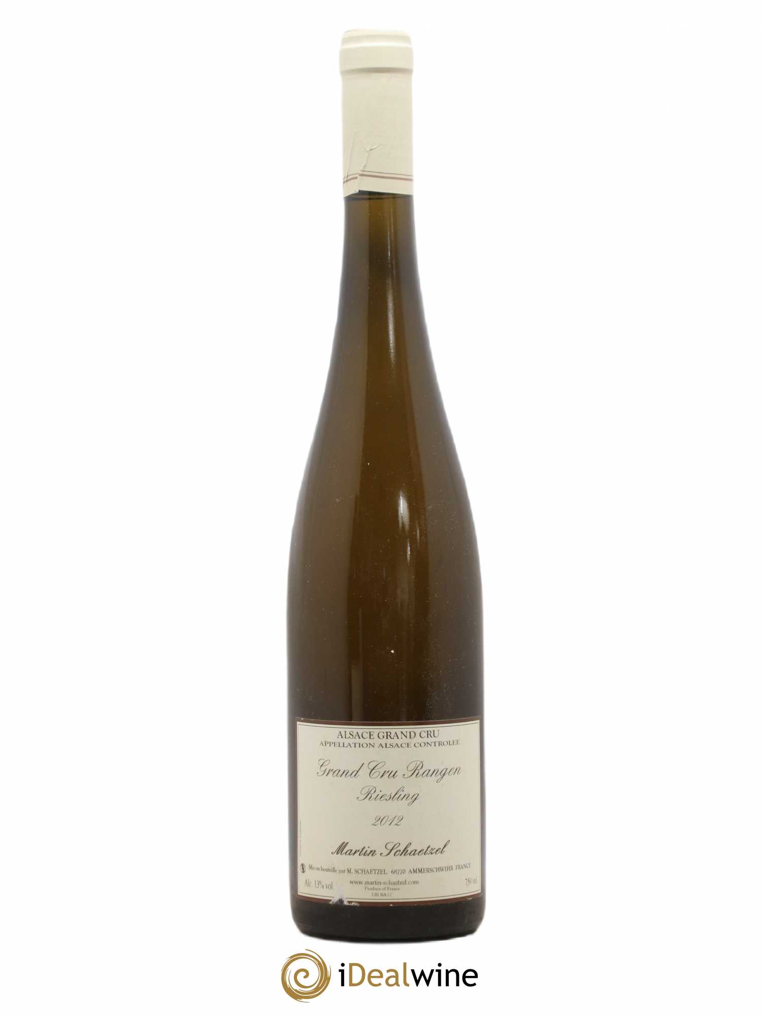 Riesling Grand Cru Rangen Martin Schaetzel 2012 - Lot de 1 bouteille - 0