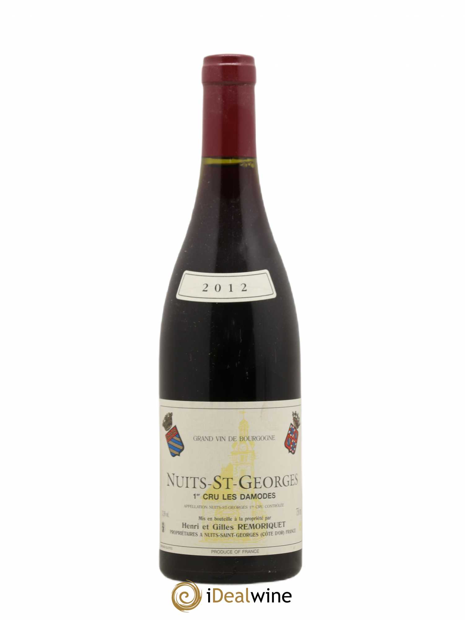 Nuits-Saint-Georges 1er Cru Les Damodes Gilles Remoriquet 2012 - Lot de 1 bouteille - 0