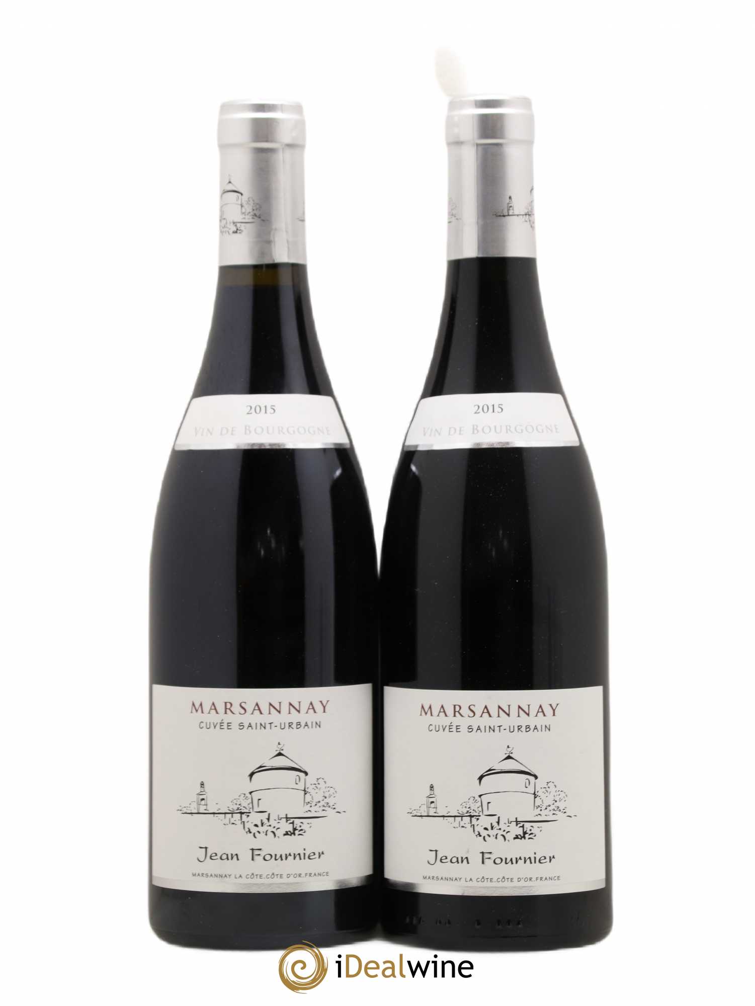 Marsannay Clos Saint-Urbain Jean Fournier (Domaine) 2015 - Lot de 2 bouteilles - 0