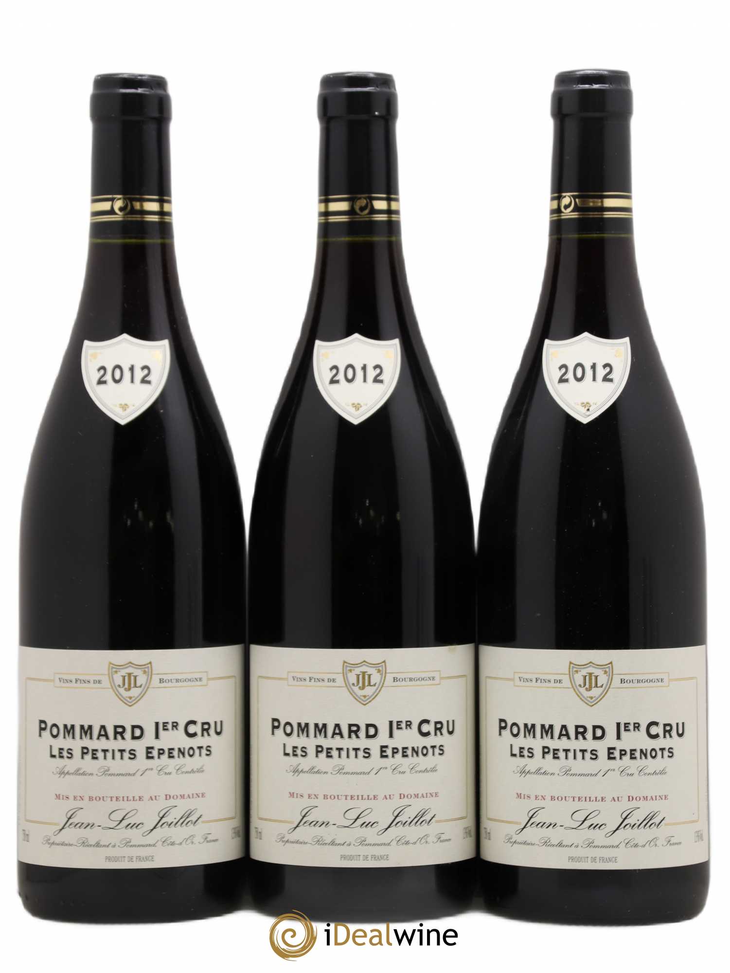 Pommard 1er Cru Petits Epenots Jean-Luc Joillot 2012 - Posten von 3 Flaschen - 0