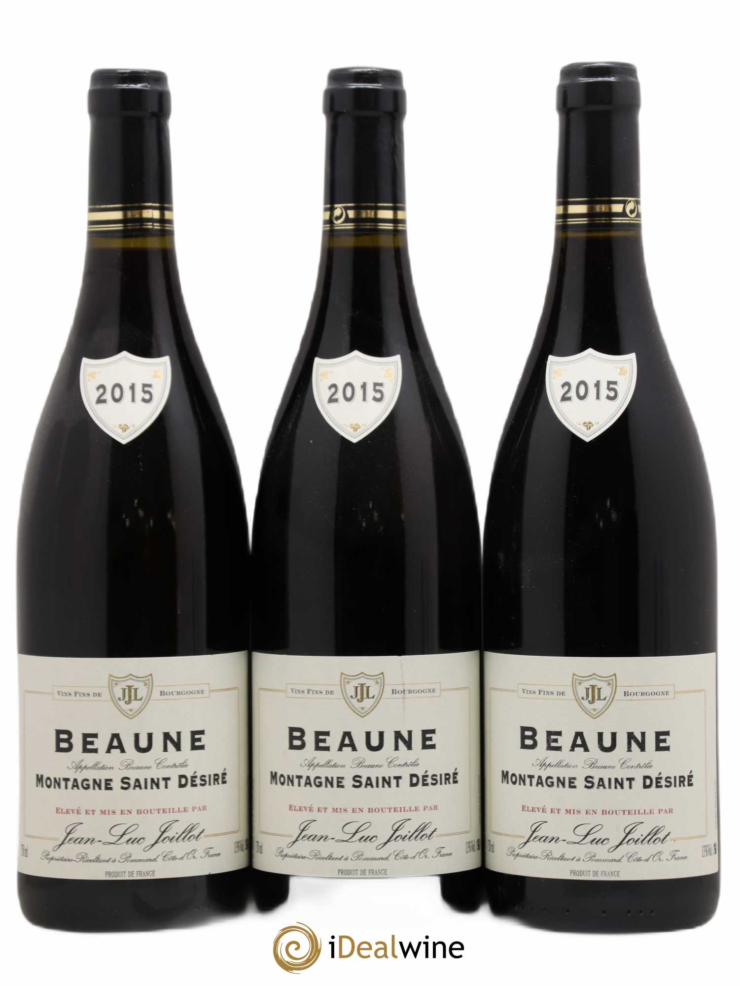 Beaune Montagne Saint Désiré Jean-Luc Joillot 2015 - Lot de 3 bouteilles - 0