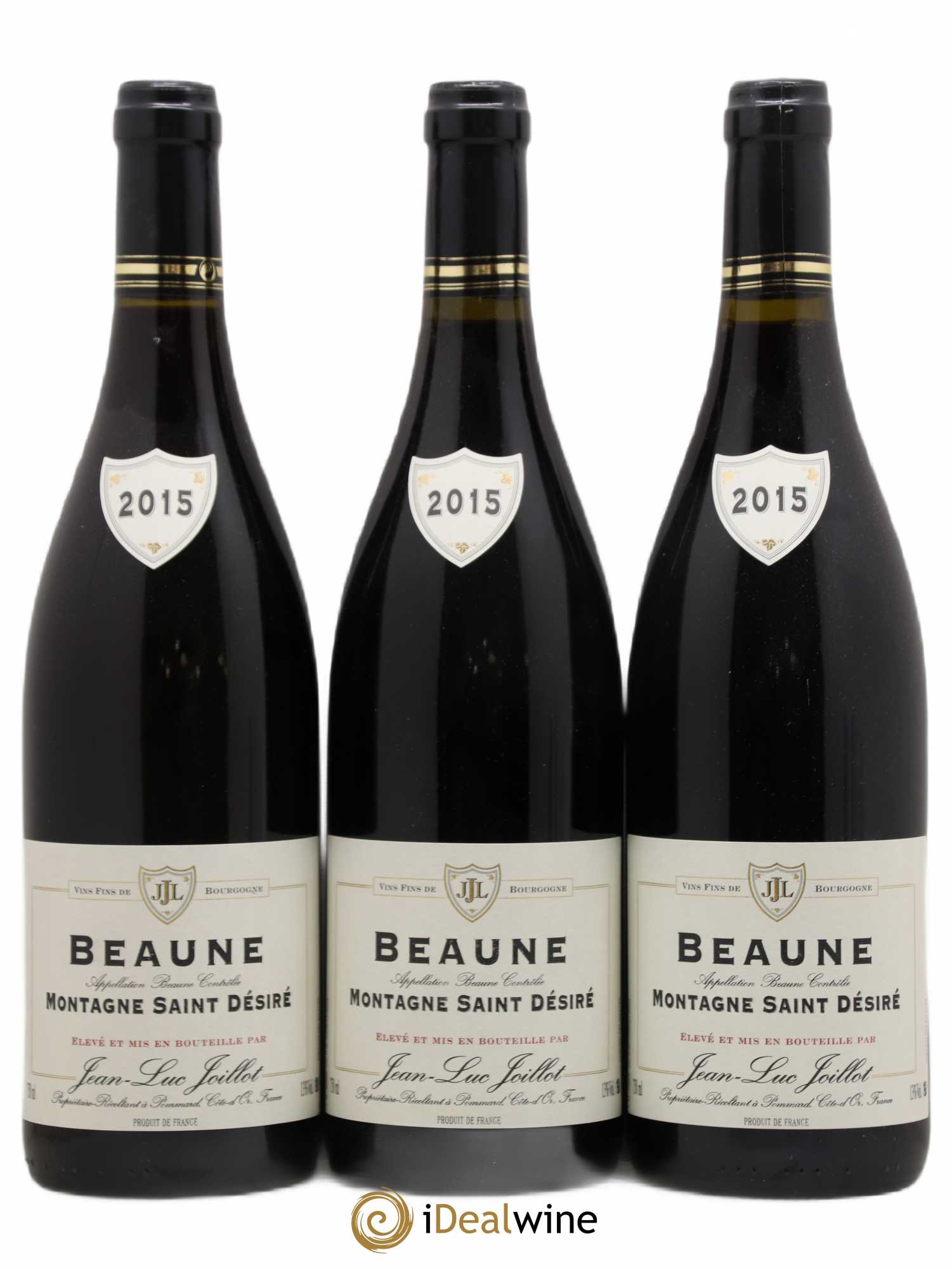 Beaune Montagne Saint Désiré Jean-Luc Joillot 2015 - Lot de 3 bouteilles - 0
