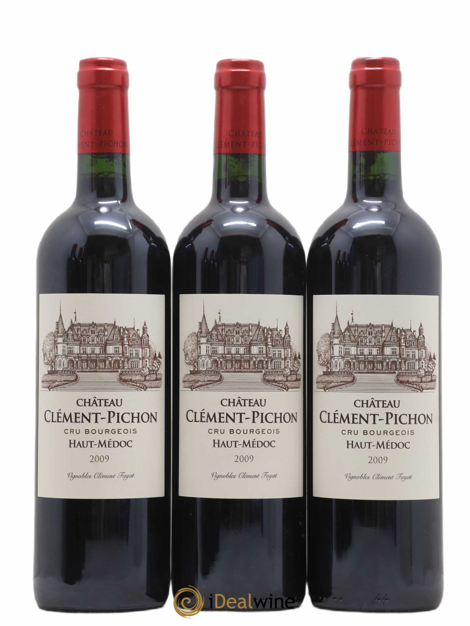 Château Clément-Pichon Cru Bourgeois 2009 - Lot de 6 bouteilles - 2