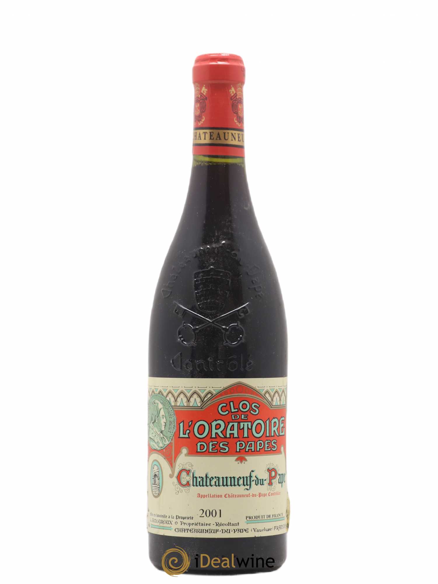 Châteauneuf-du-Pape Clos de l'Oratoire des Papes 2001 - Lot de 1 bouteille - 0