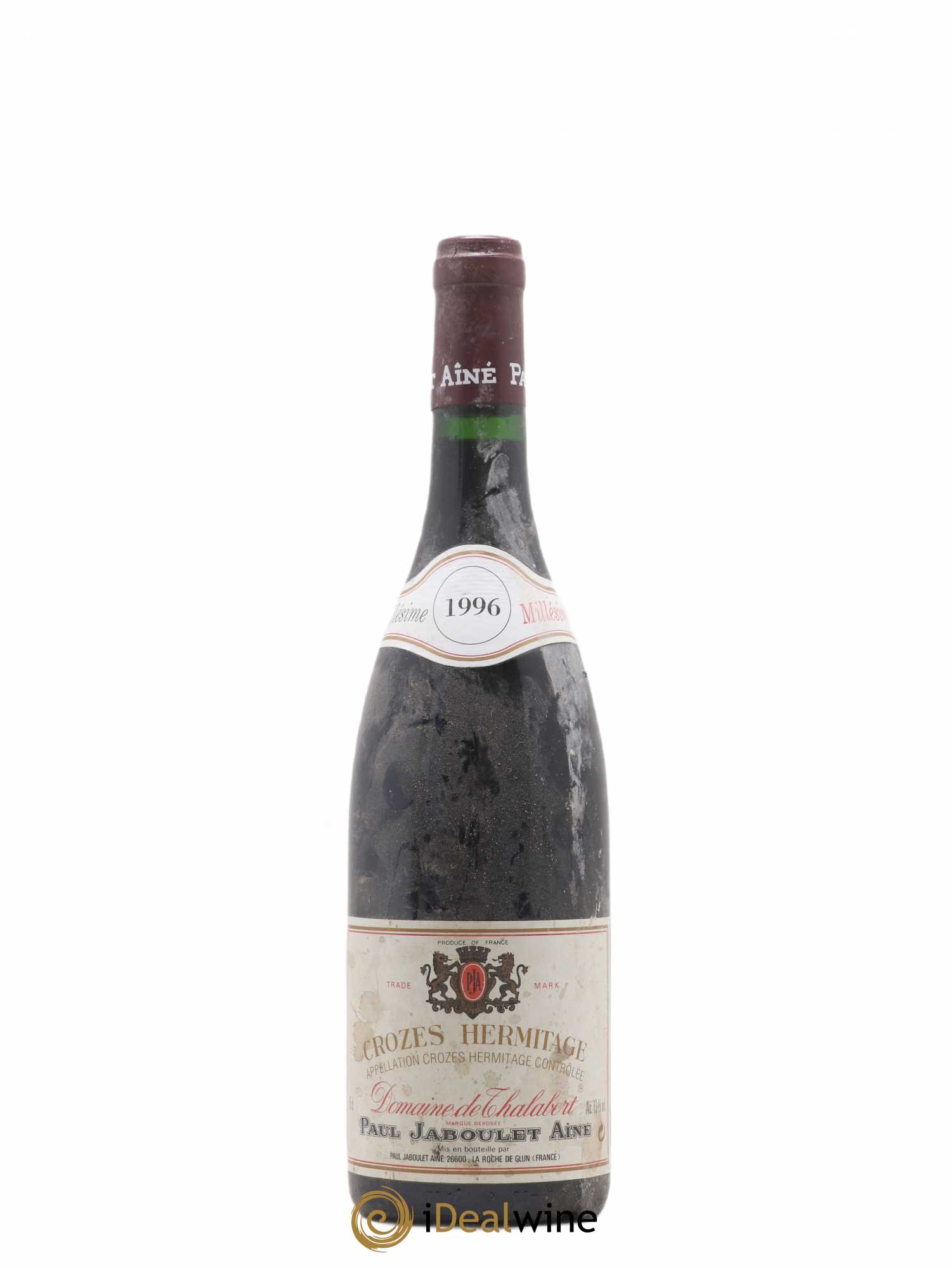 Crozes-Hermitage Domaine de Thalabert Paul Jaboulet Ainé 1996 - Lot de 1 bouteille - 0