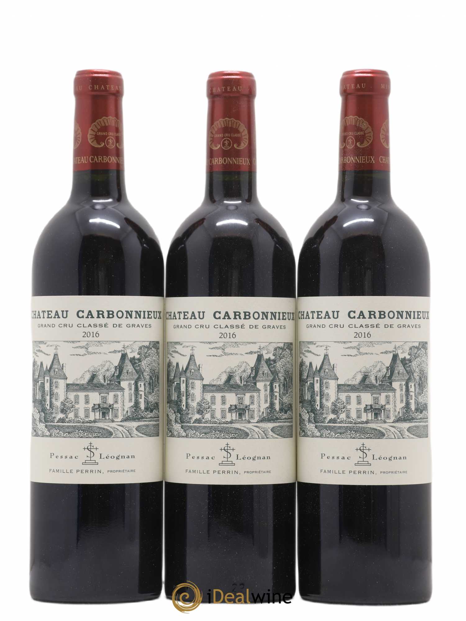 Château Carbonnieux Cru Classé de Graves 2016 - Lot de 6 bouteilles - 1